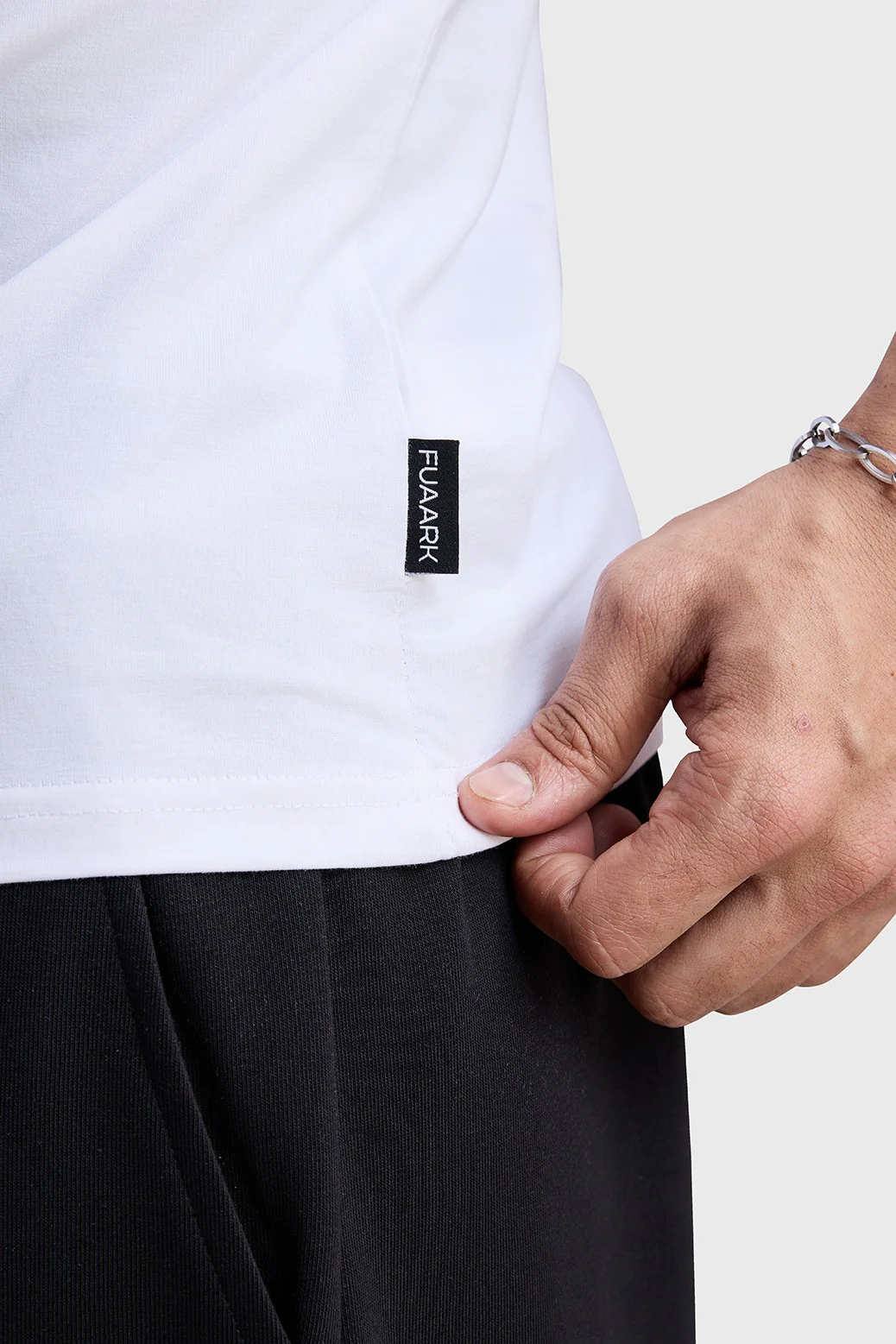 Legacy Crew Neck T-shirt White - Image 6