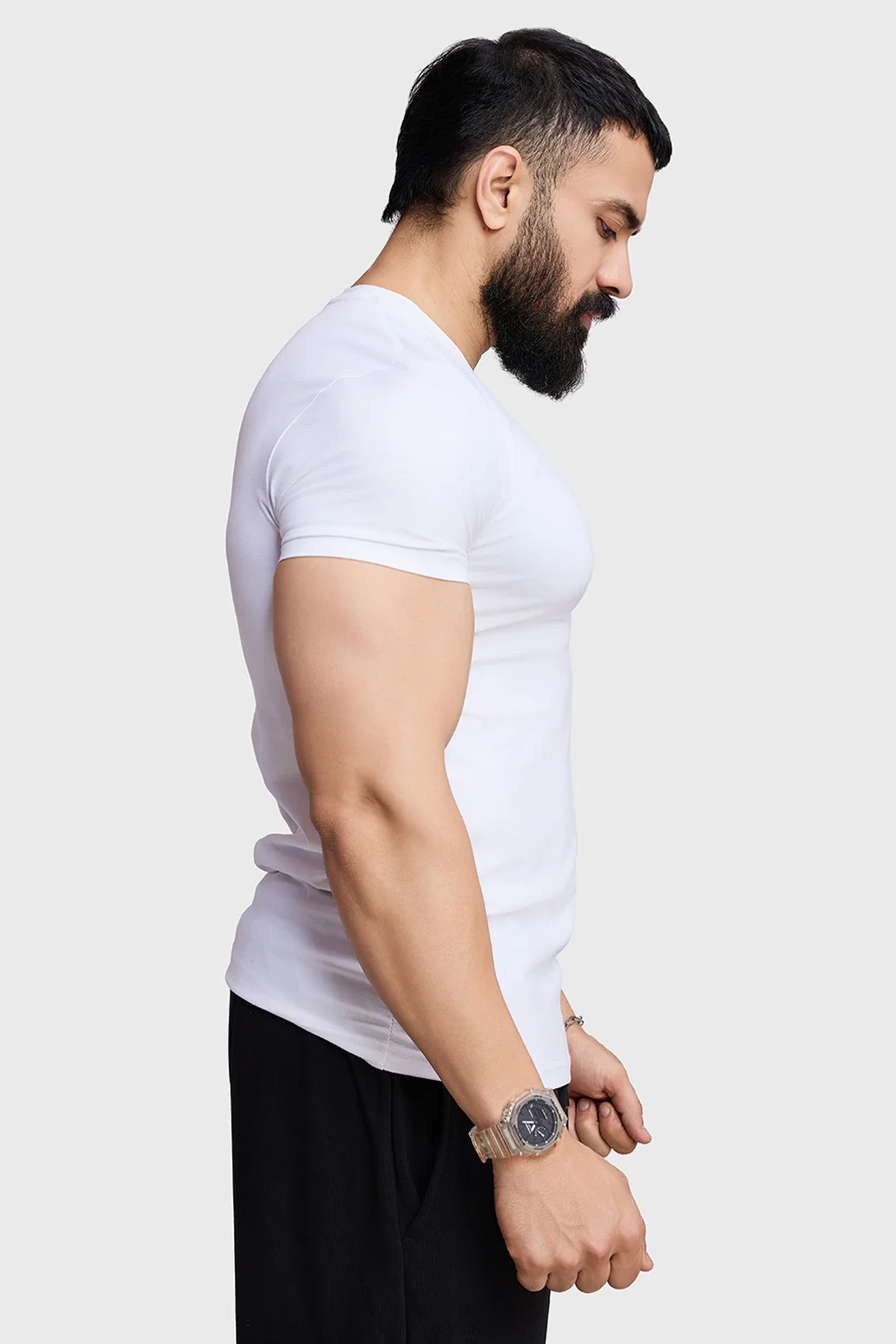 Legacy Crew Neck T-shirt White - Image 7