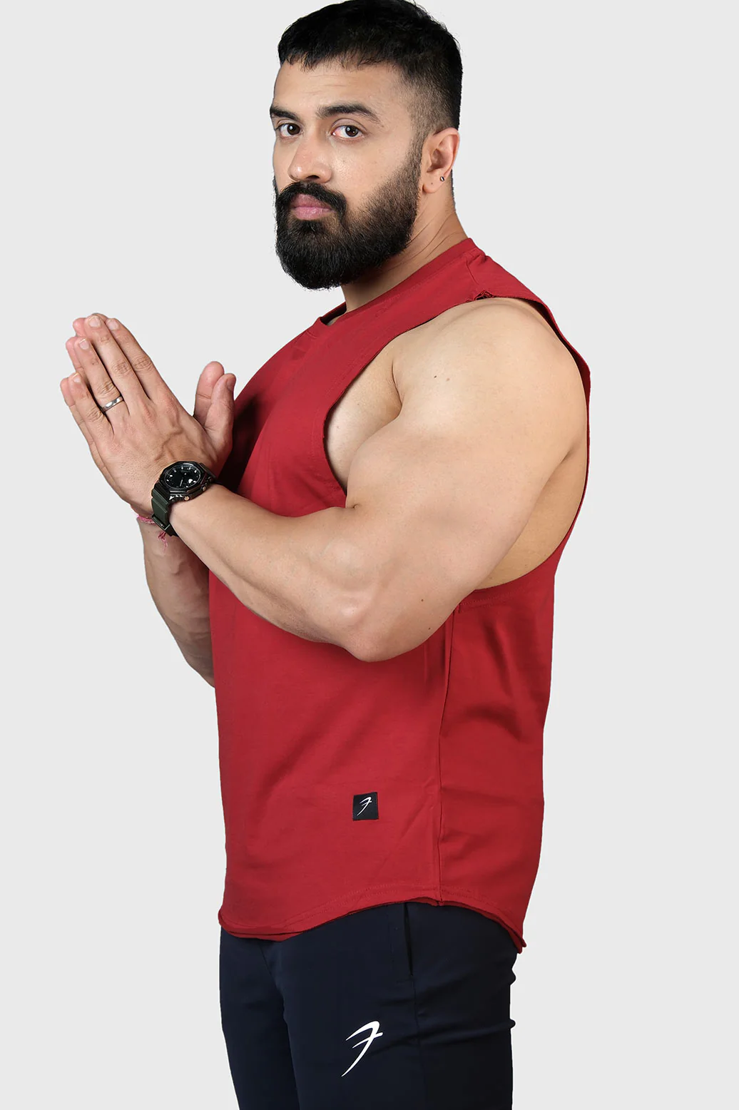 Legacy DeepArm Tank Maroon - Image 5