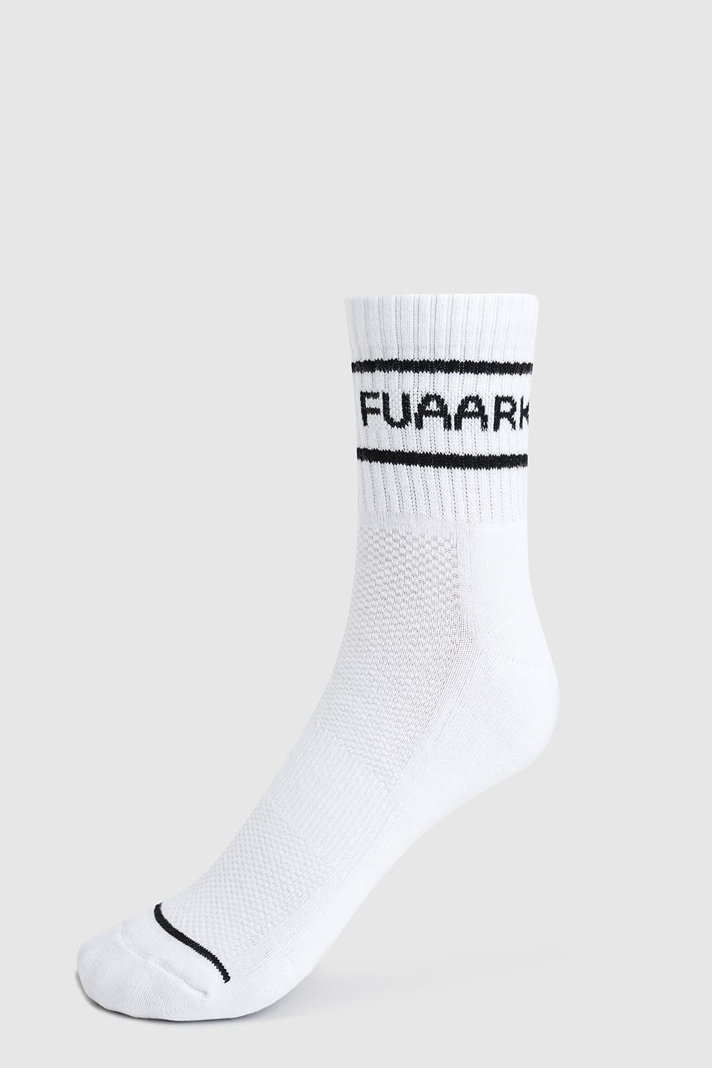 Legacy Quarter Socks White/Black - Image 4
