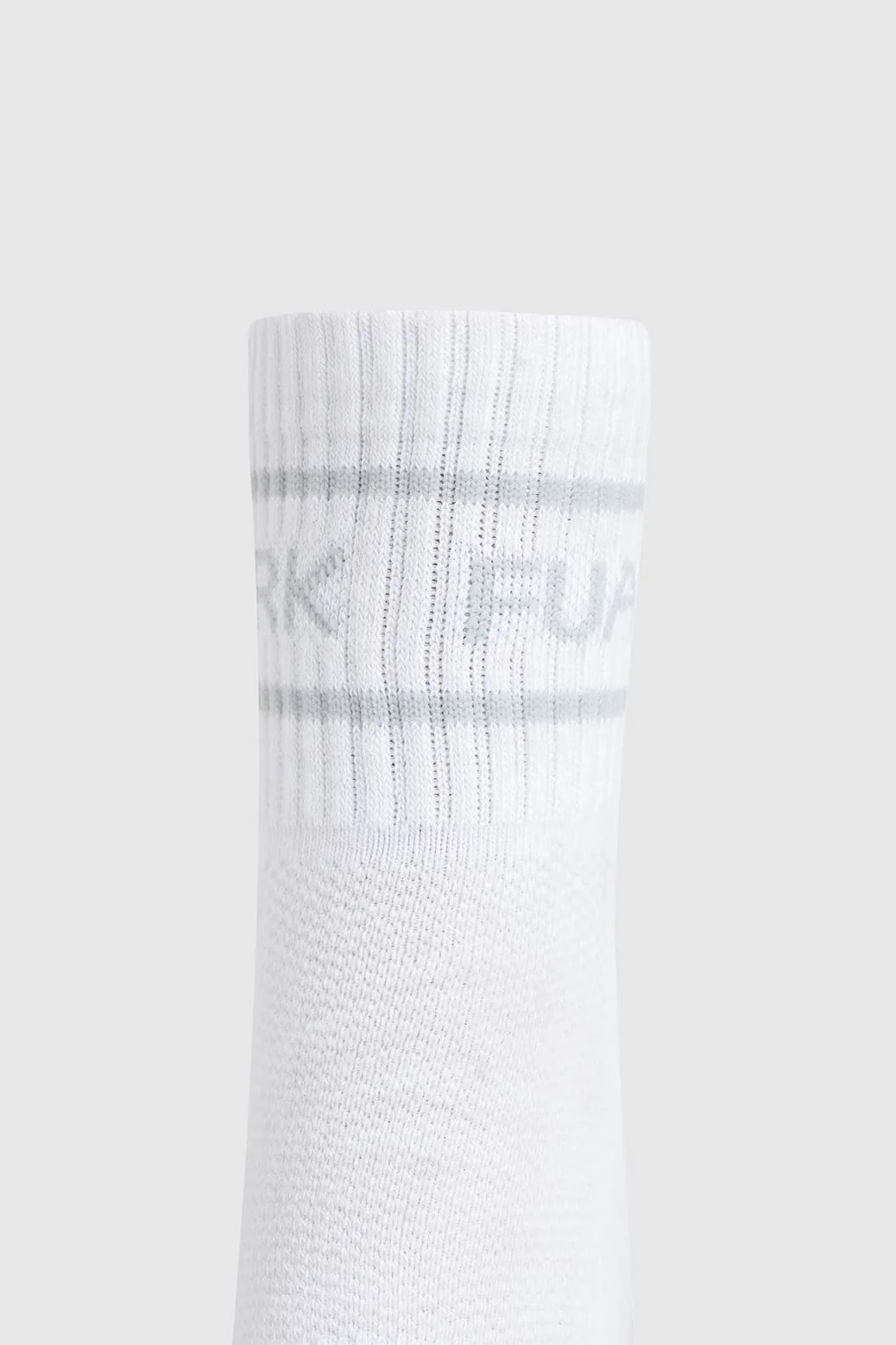 Legacy Quarter Socks White/Grey - Image 3