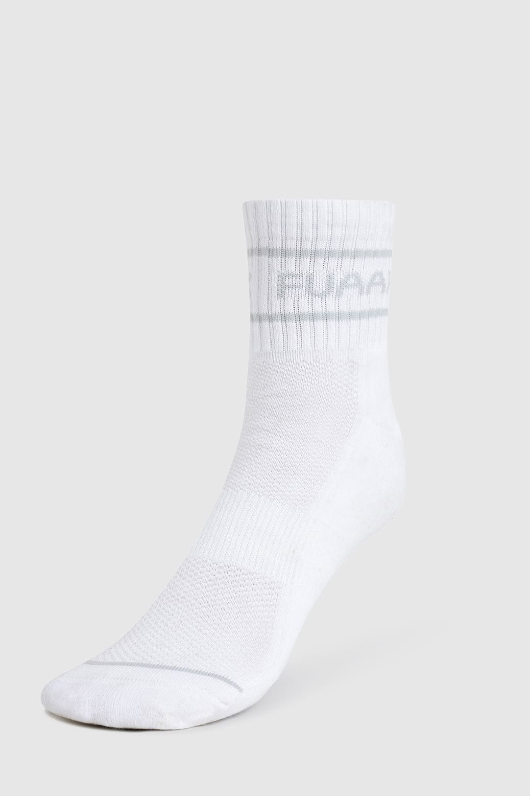 Legacy Quarter Socks White/Grey - Image 4