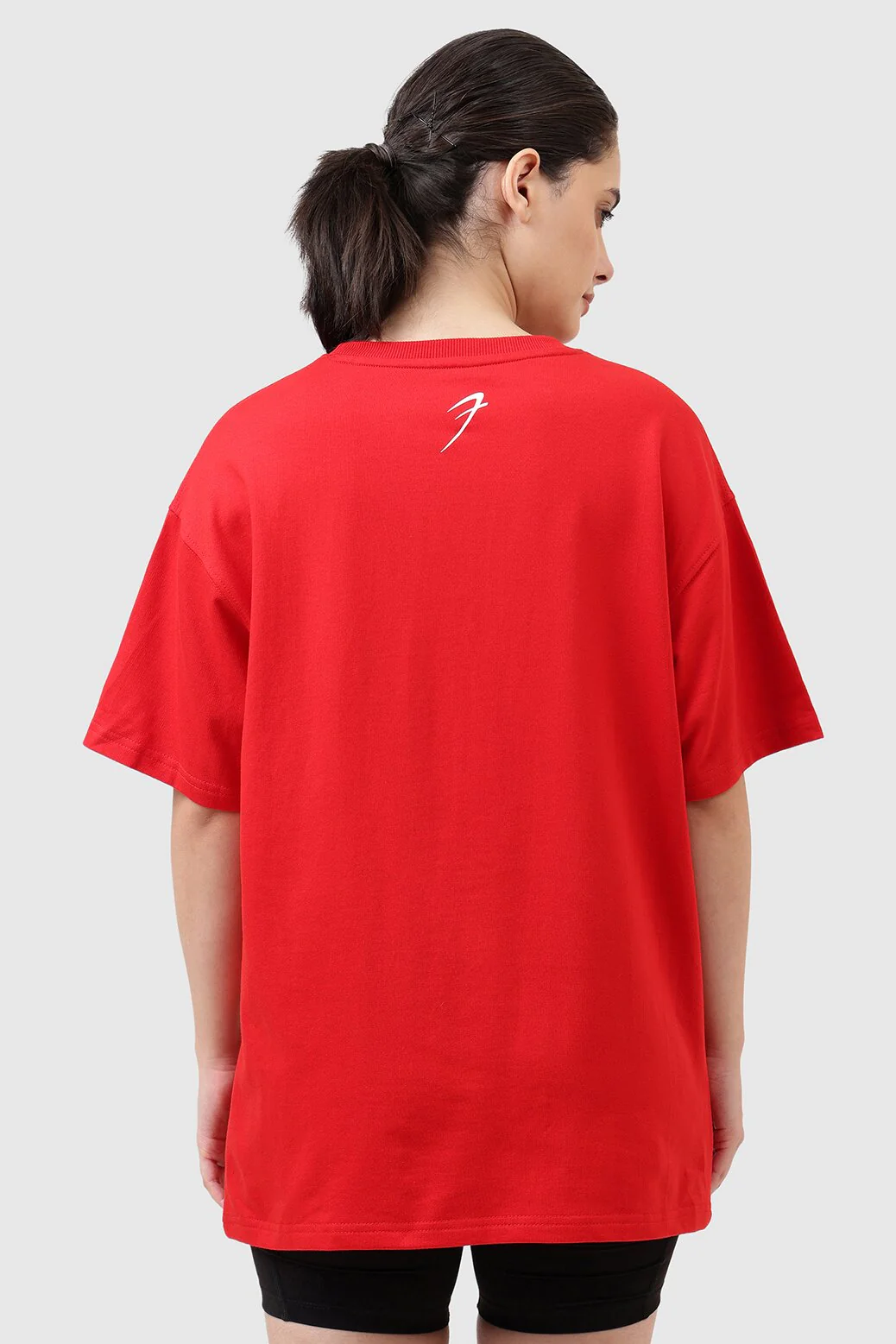 Levitate Oversized T-shirt Red - Image 6