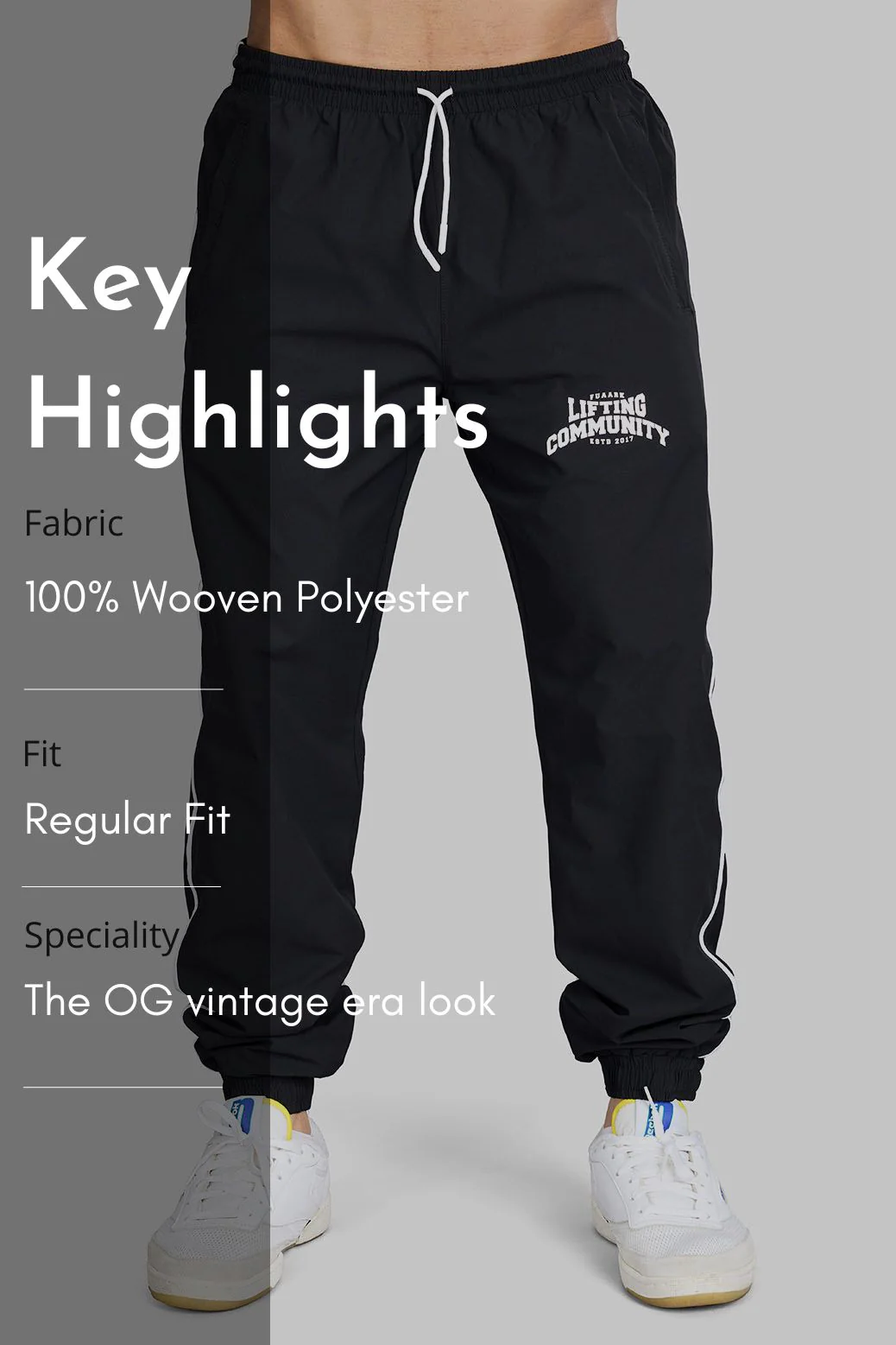 Lifting Community Joggers Black - Image 7