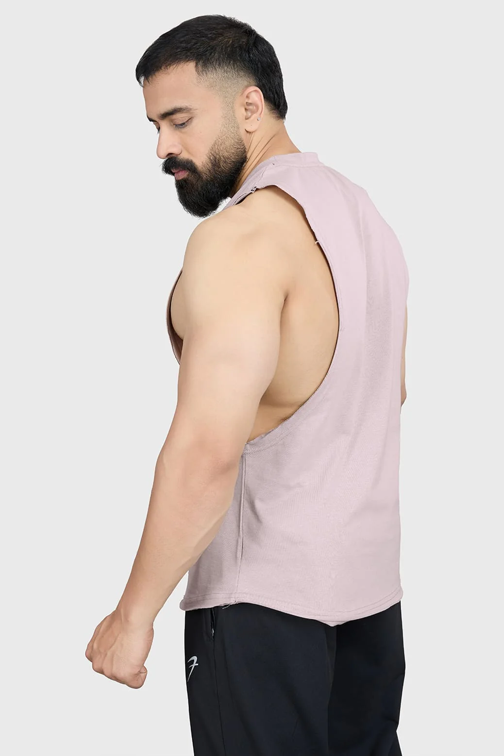 Magnitude Deep Arm Tank Beige - Image 5