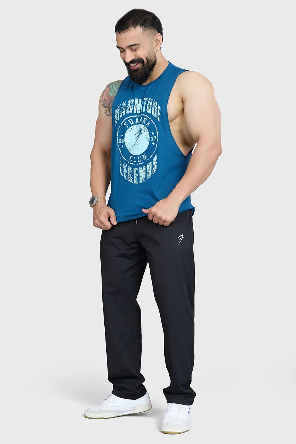 Magnitude Deep Arm Tank Teal - Image 2