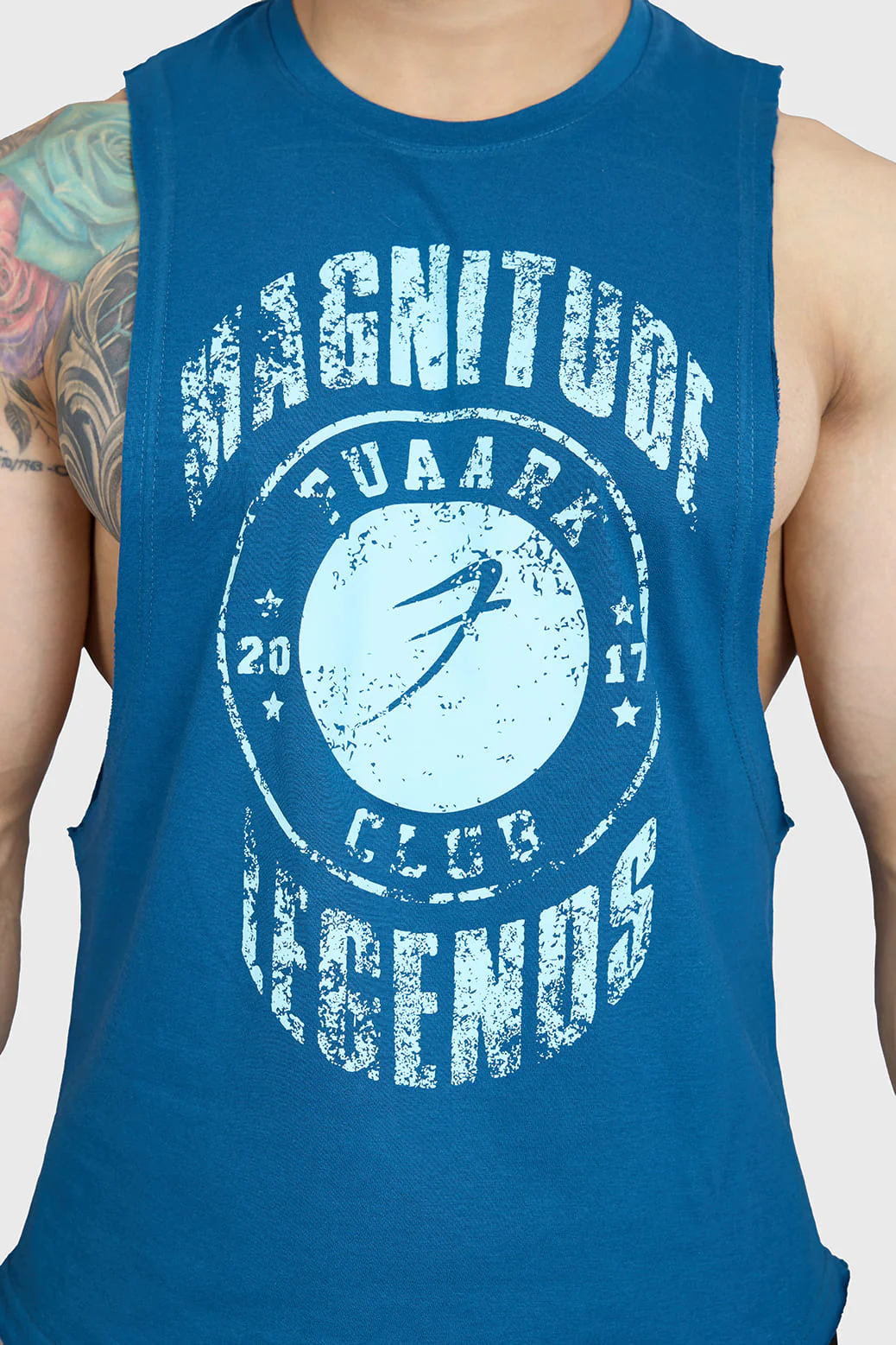 Magnitude Deep Arm Tank Teal - Image 3