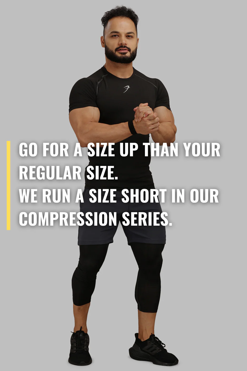 Compression T-shirt Black - Image 3