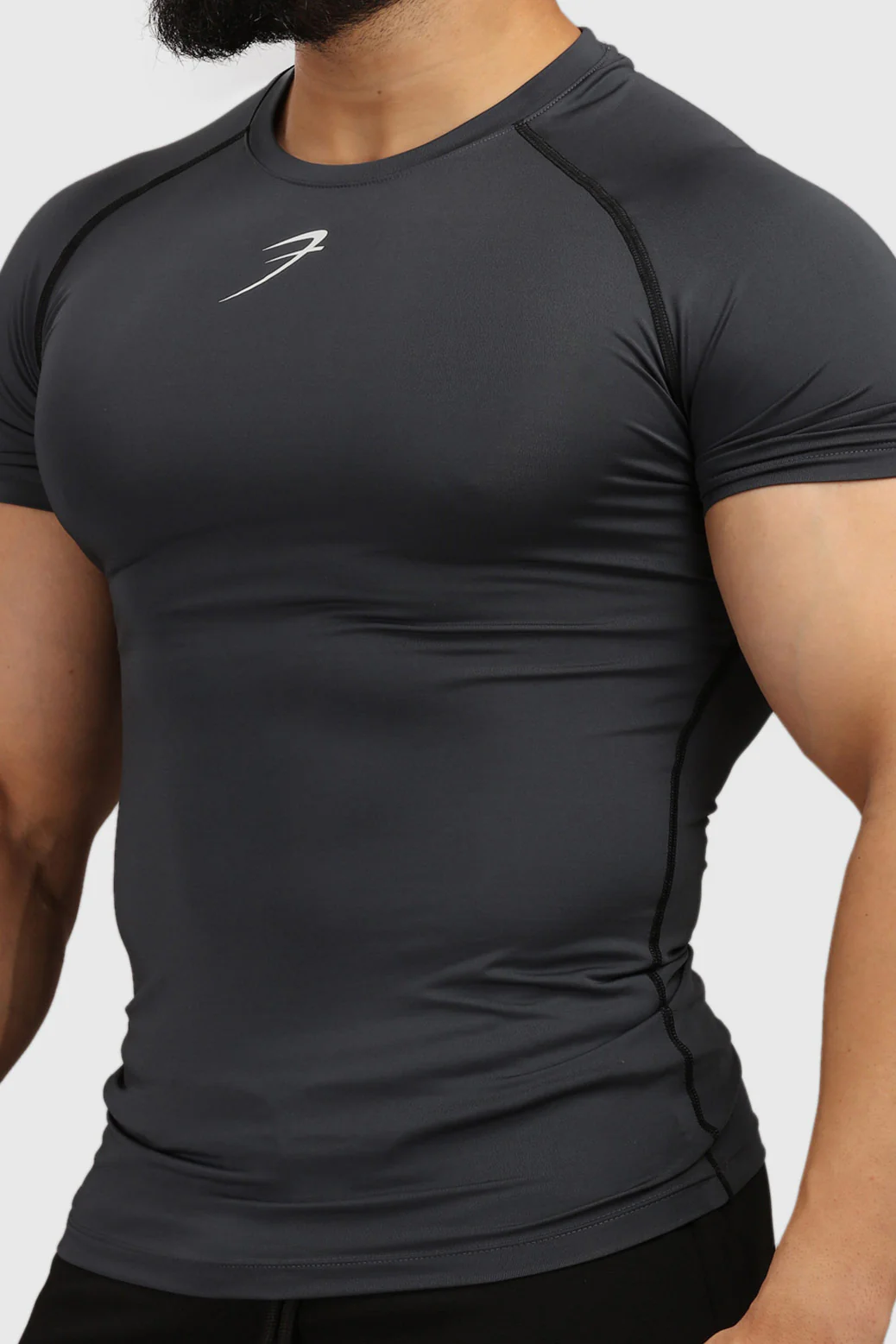 Compression T-shirt Grey - Image 5