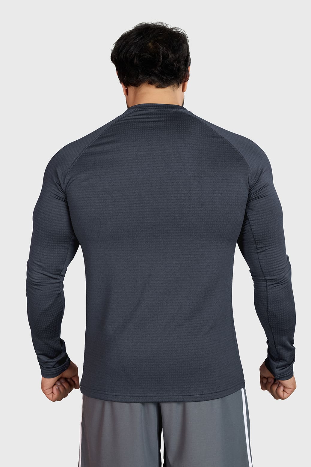 Midnight Fullsleeves T-shirt Dark Grey - Image 6