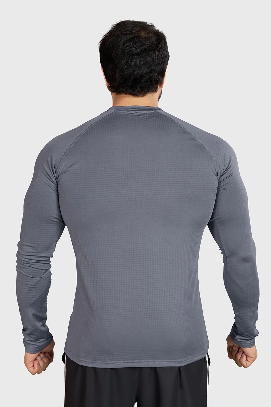 Midnight Fullsleeves T-shirt Light Grey - Image 7