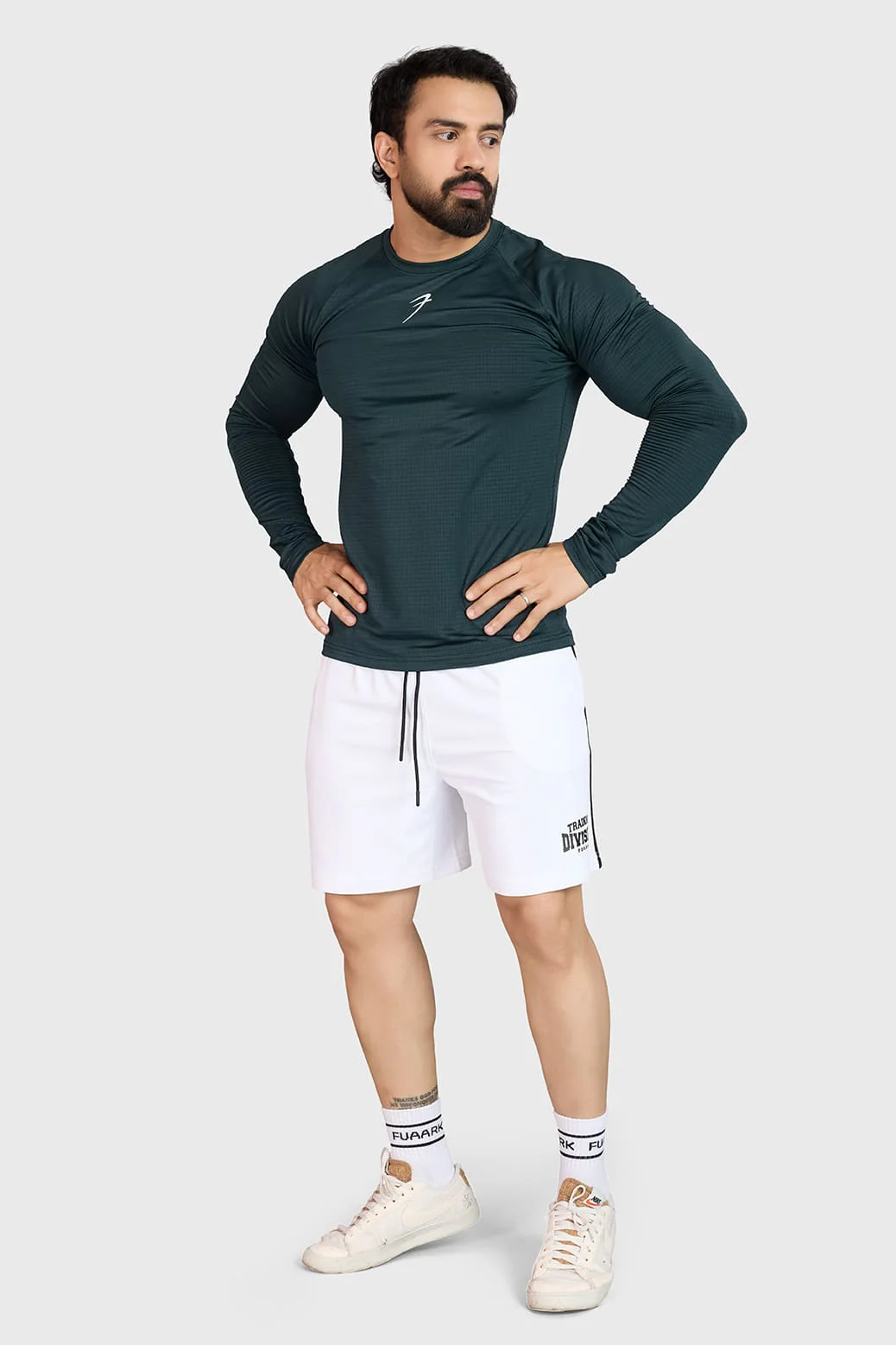 Midnight Fullsleeves T-shirt Sea Green - Image 3