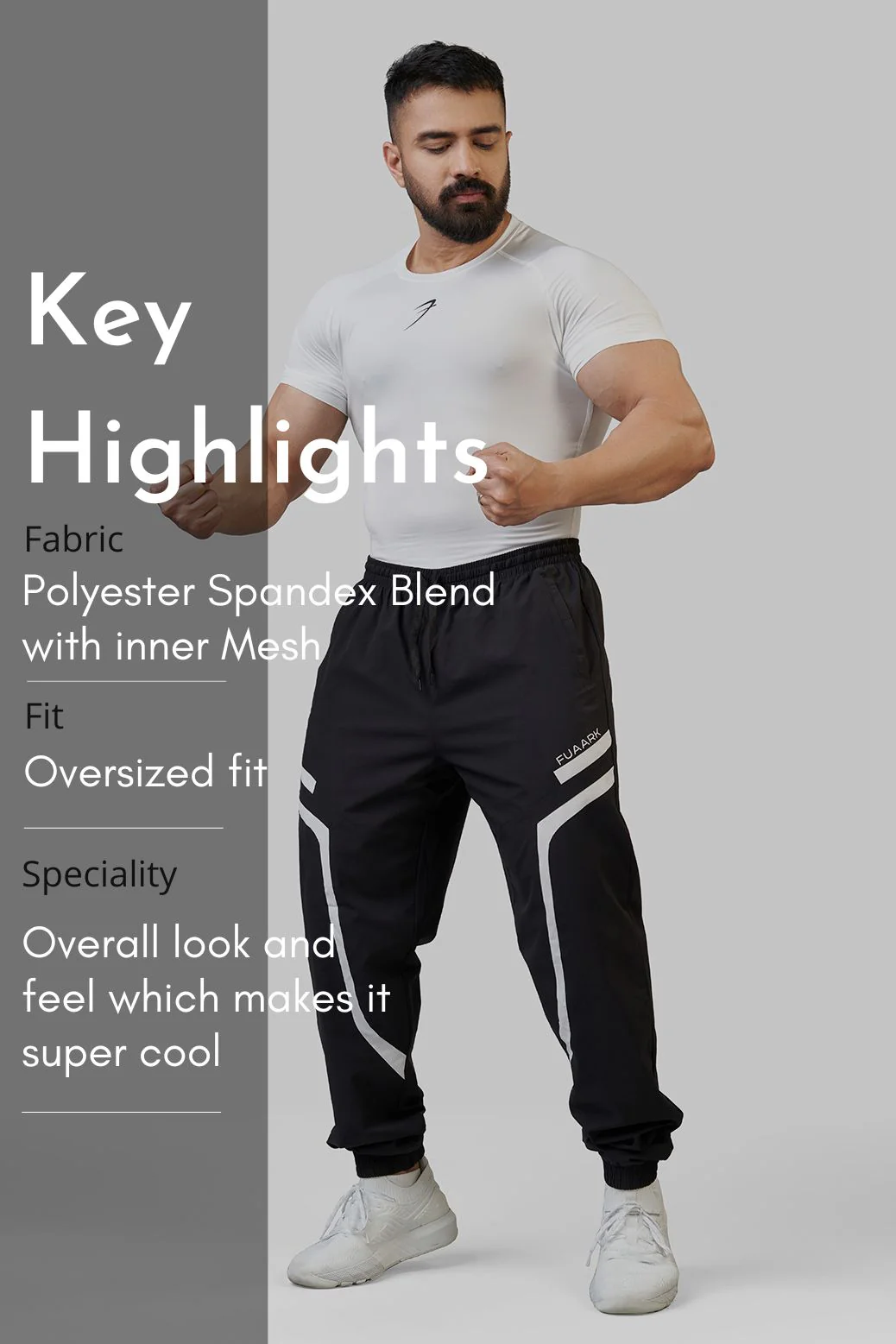 Momentum Joggers Black - Image 7