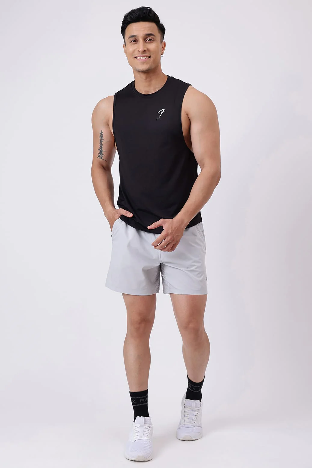 Nova Shorts Light Grey - Image 2
