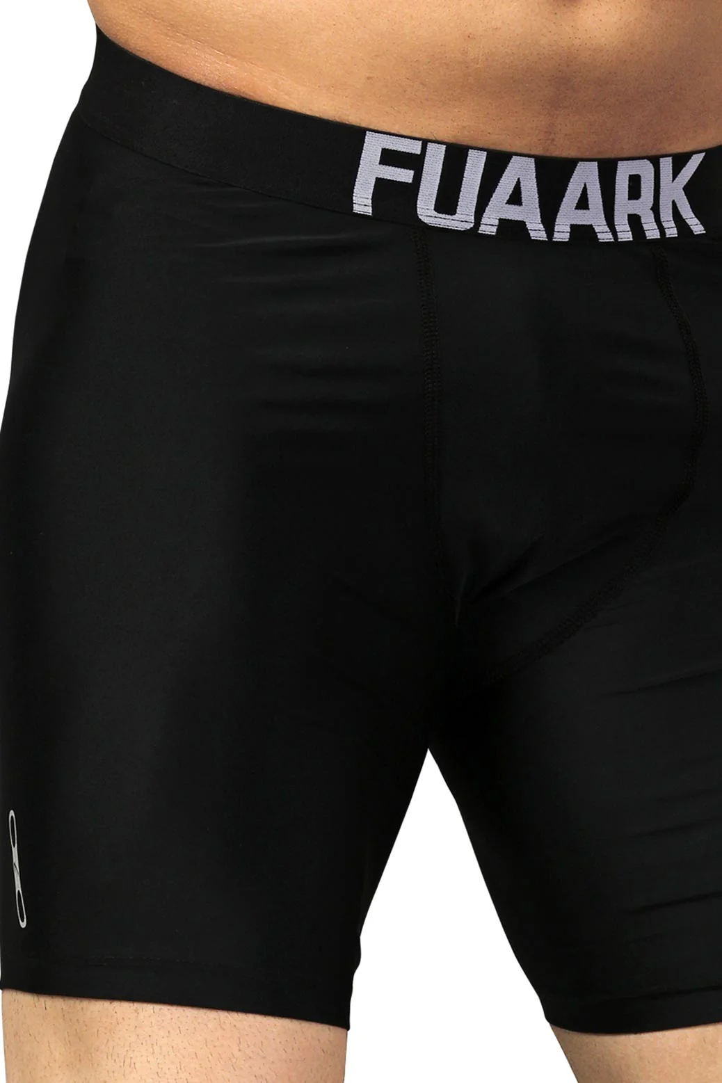 Nylon Compression Shorts Black - Image 4