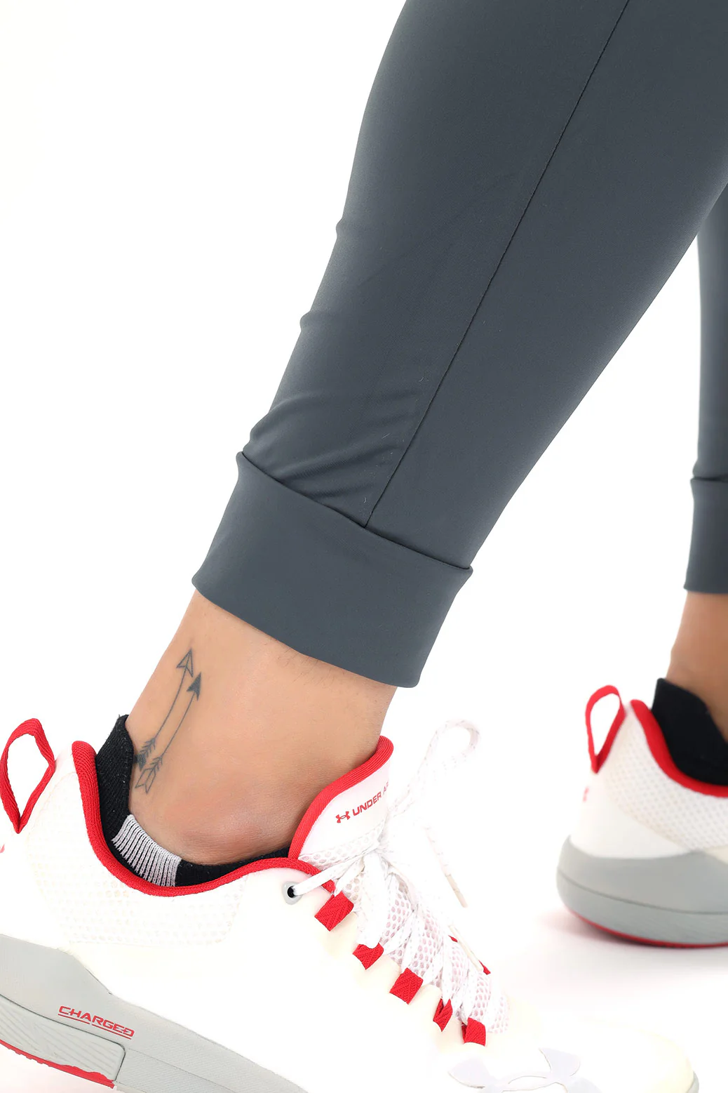 Nylon Supreme Joggers Grey - Image 3