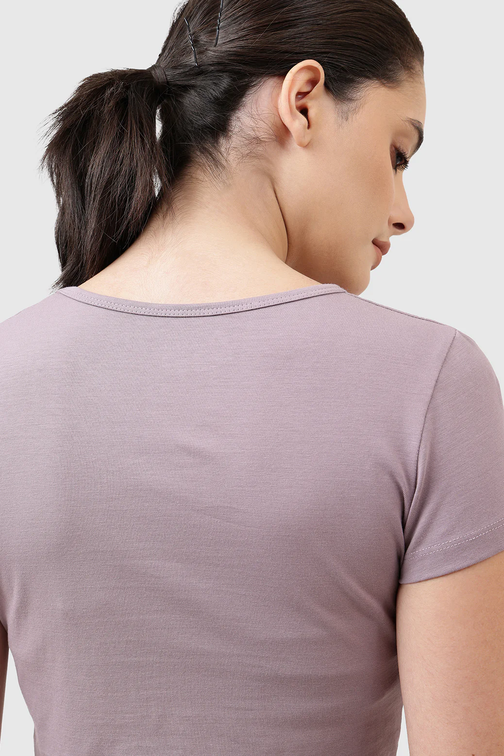 Peak Crop Top Mauve - Image 4