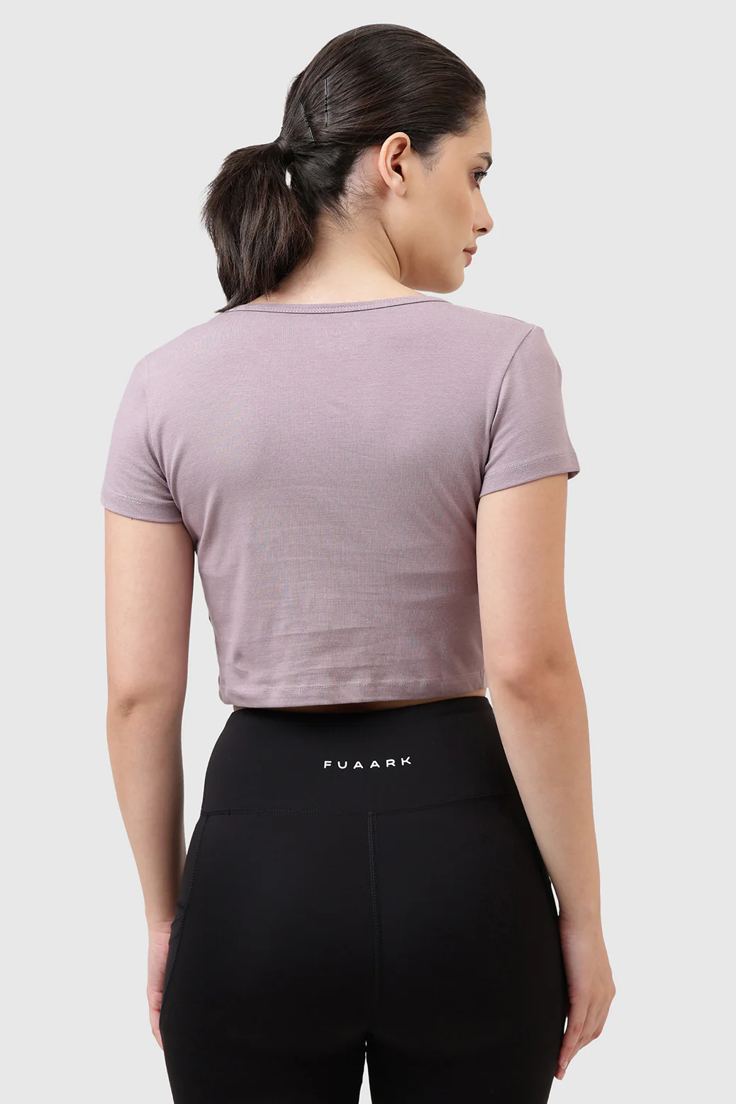 Peak Crop Top Mauve - Image 6