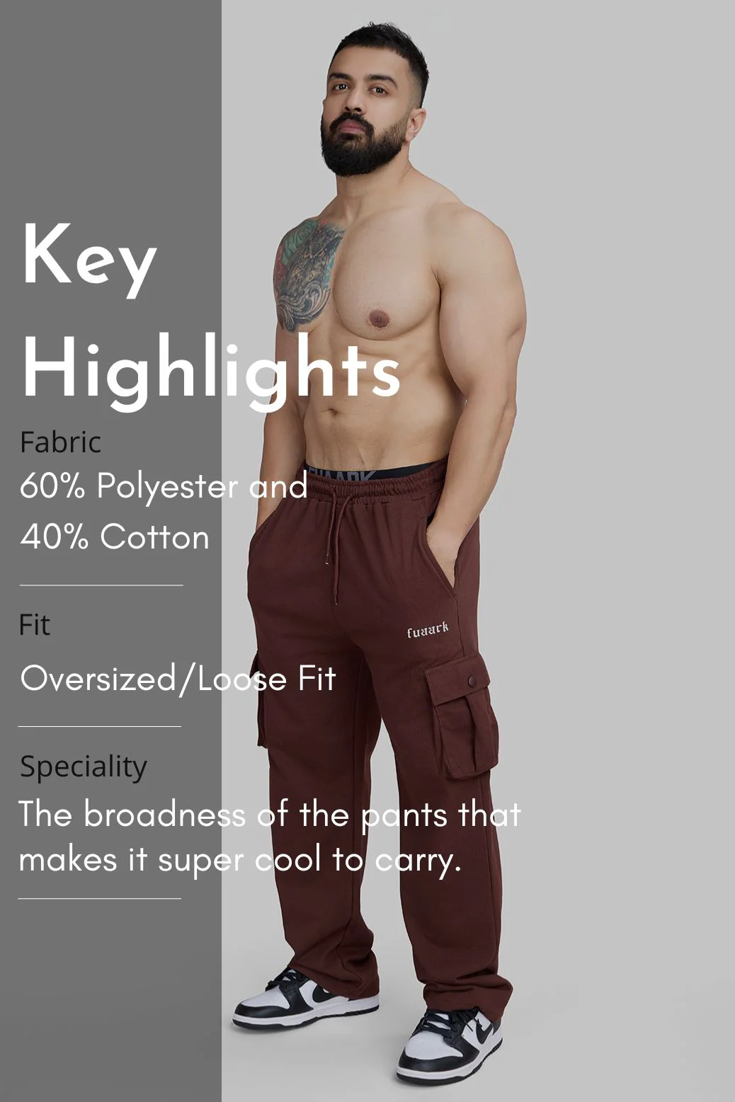 Pinnacle Pocket Pants Brown - Image 8