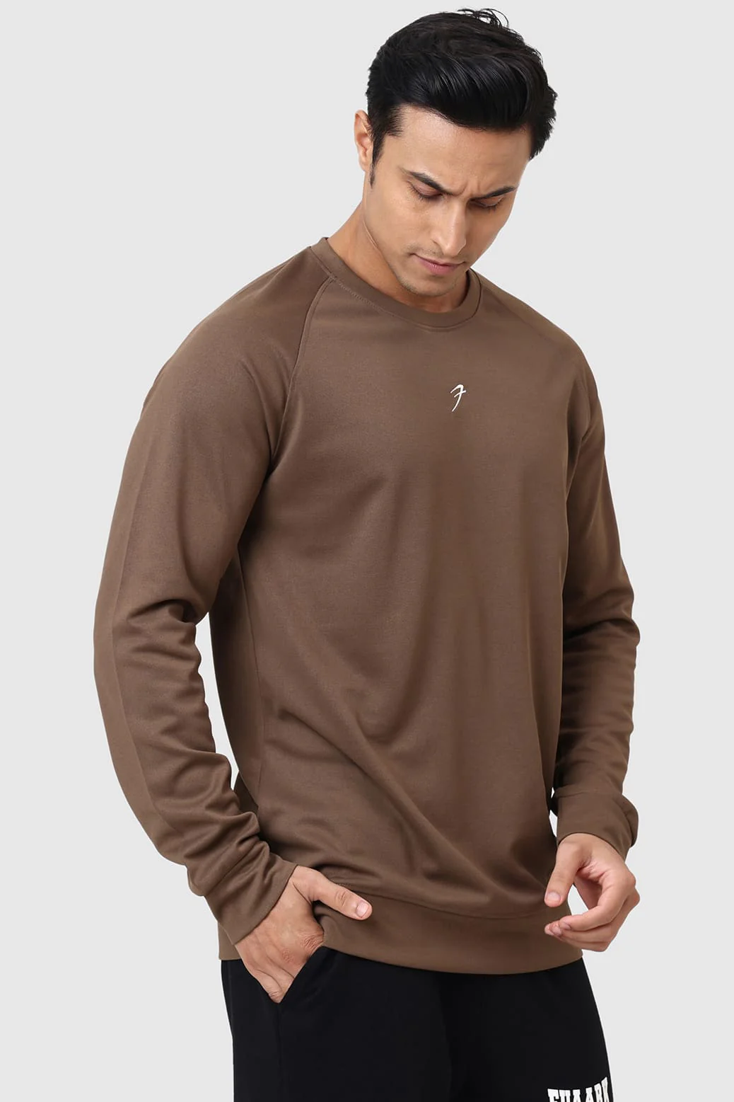 Polish Sweatshirt Brown - Image 6