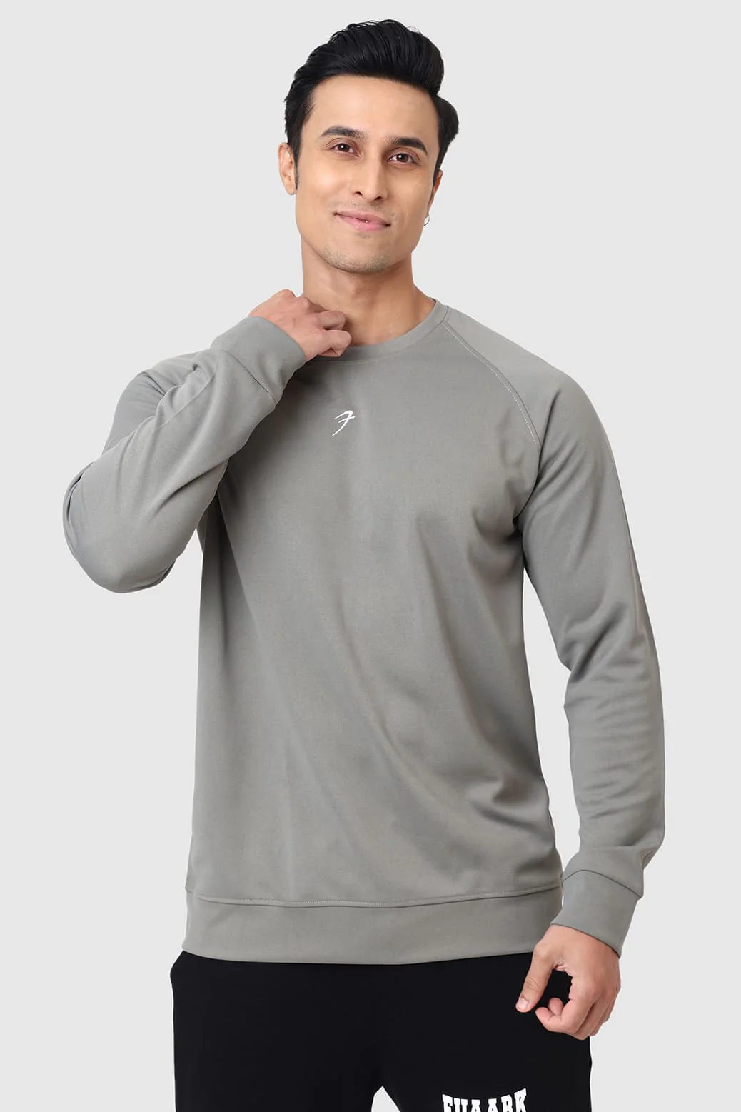 Polish Sweatshirt Light Grey - Image 5