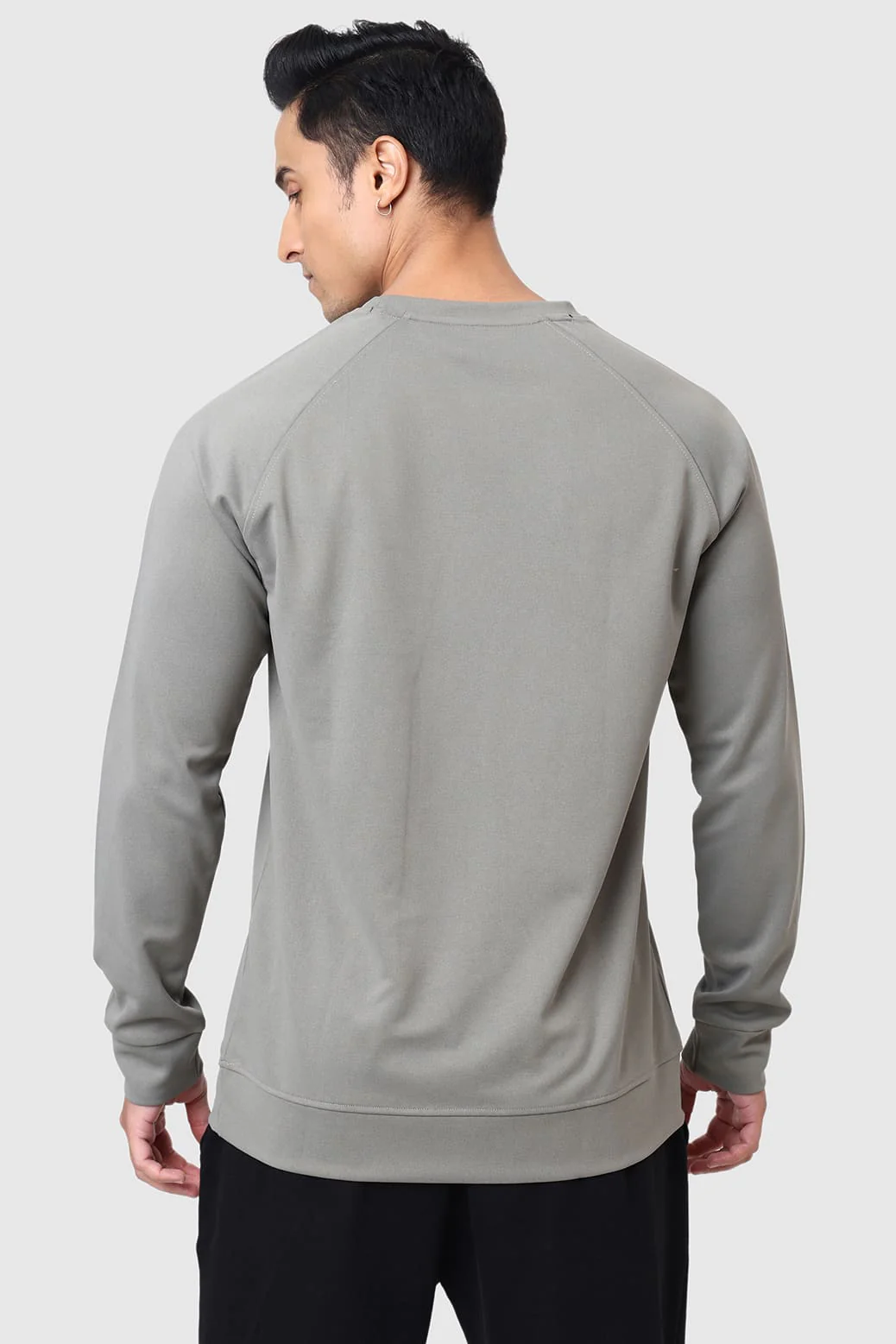 Polish Sweatshirt Light Grey - Image 6