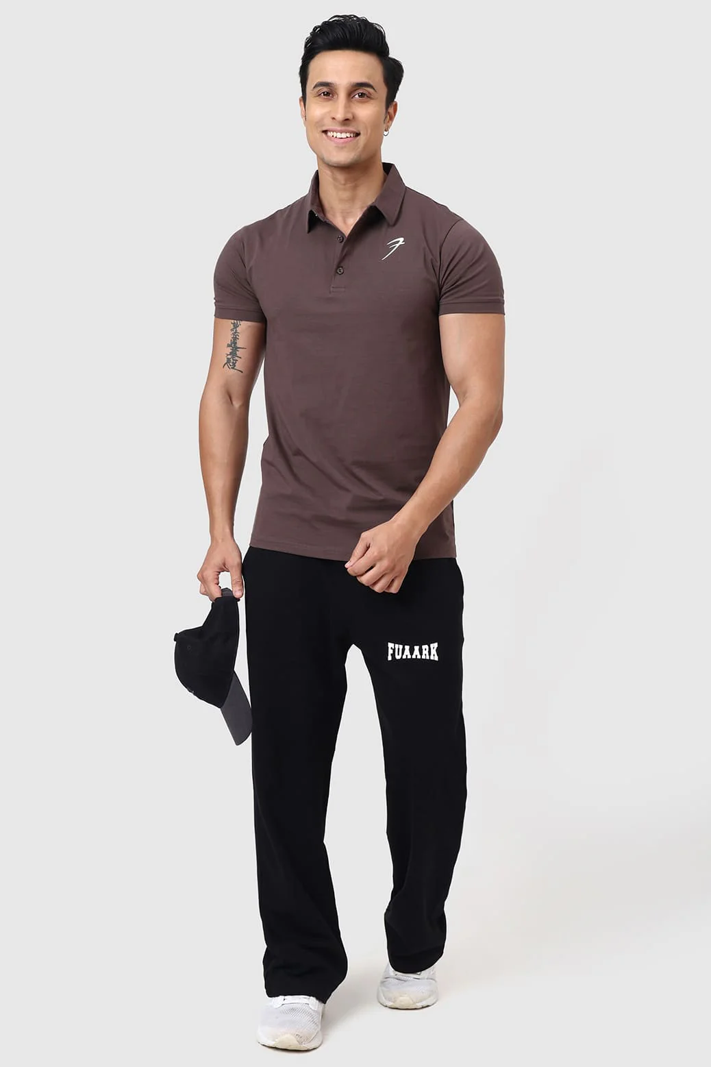 Polo T-shirt Brown - Image 2