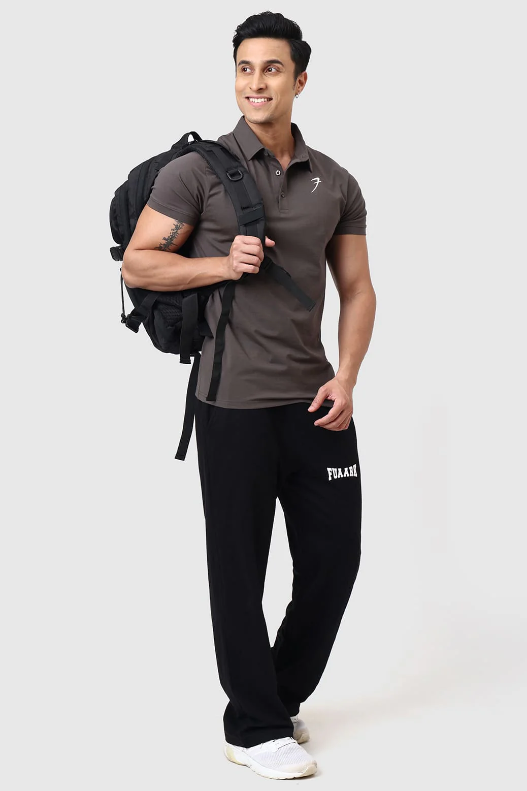 Polo T-shirt Gunmetal - Image 3