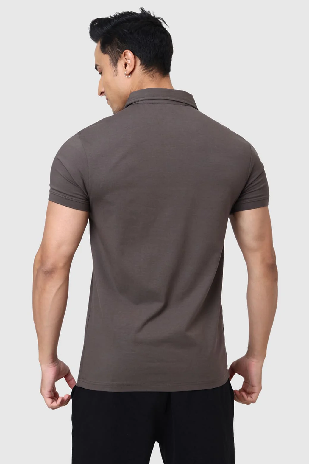Polo T-shirt Gunmetal - Image 7