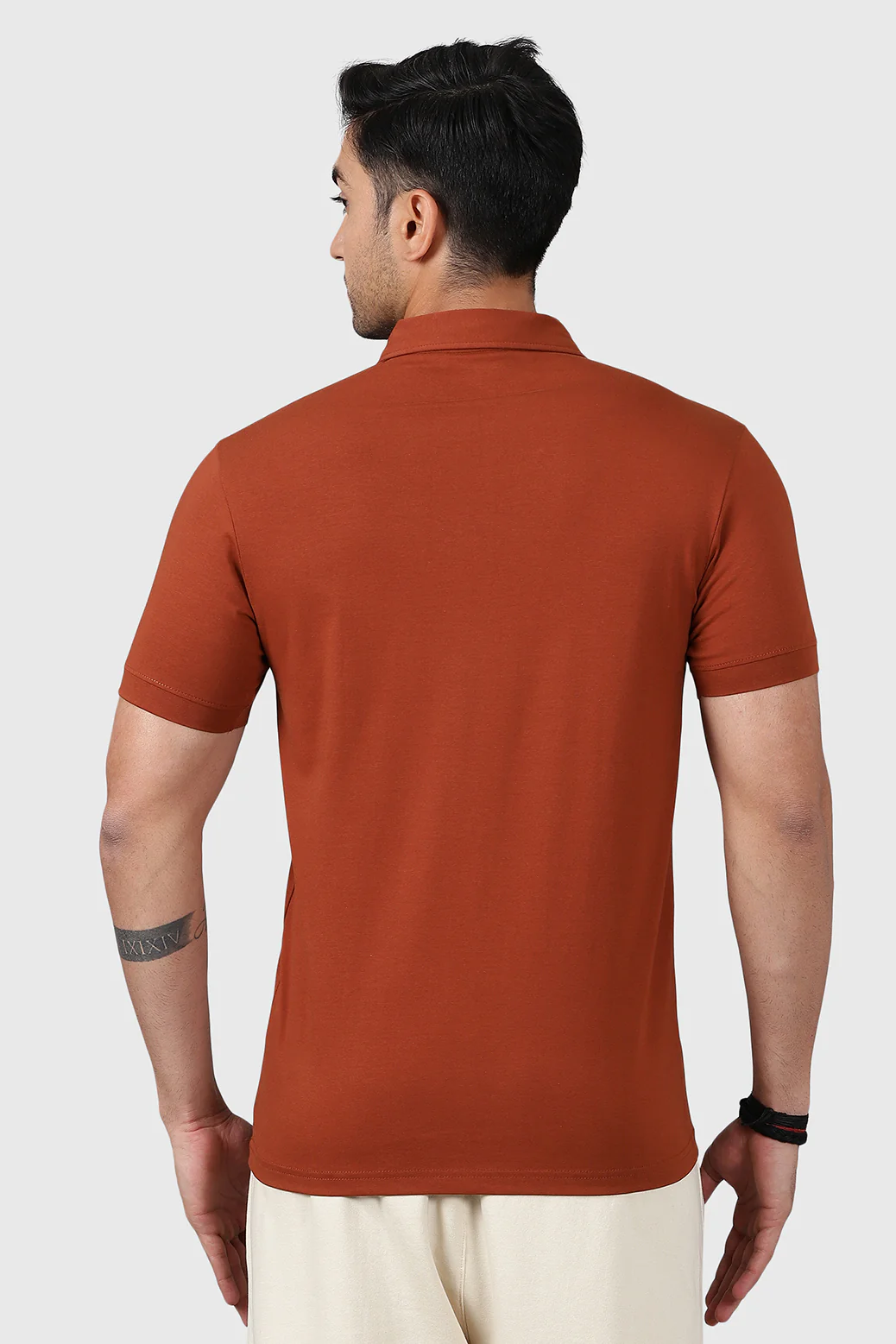 Polo T-shirt Salsa Brown - Image 5