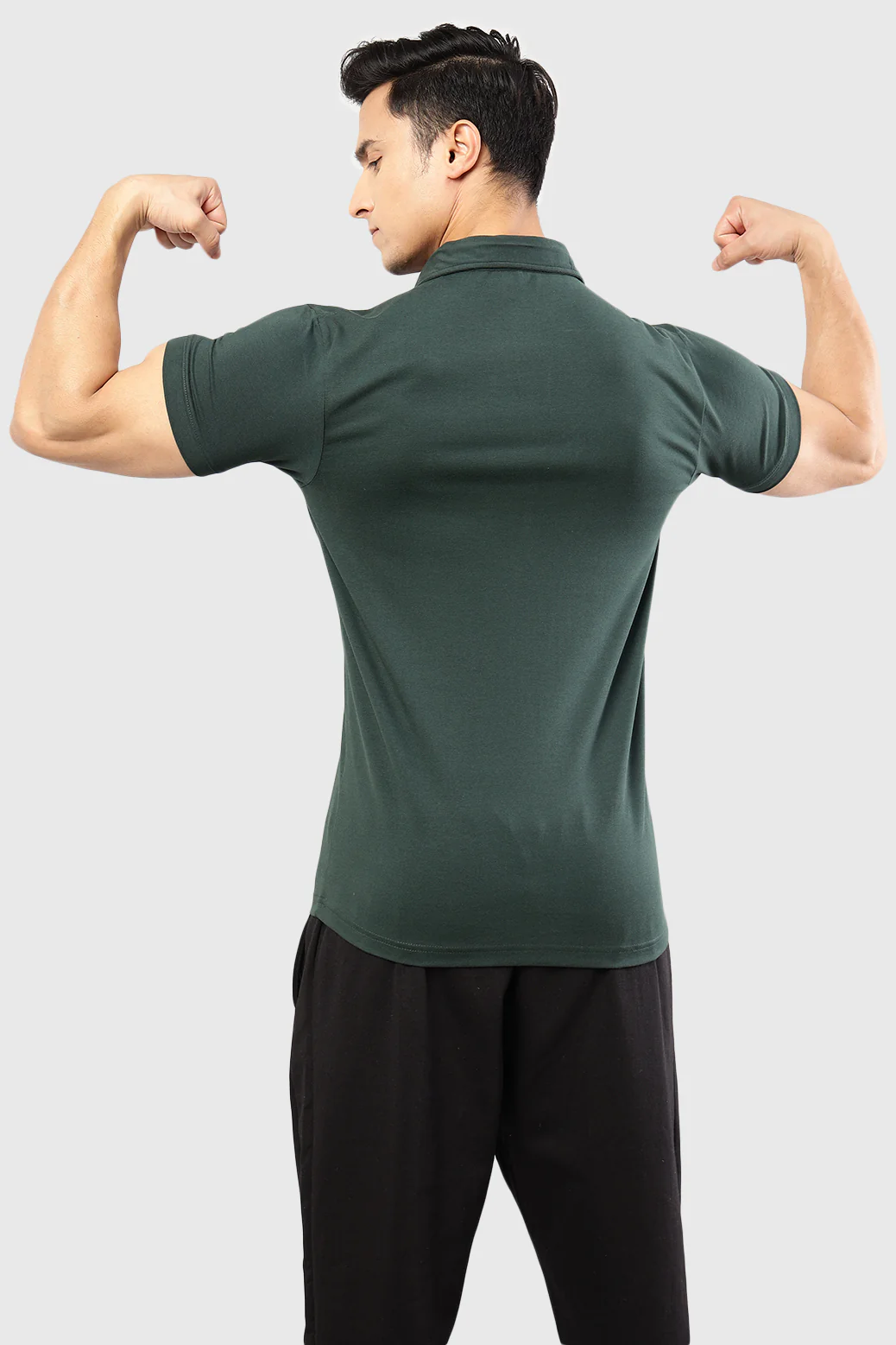 Polo T-shirt Green - Image 6