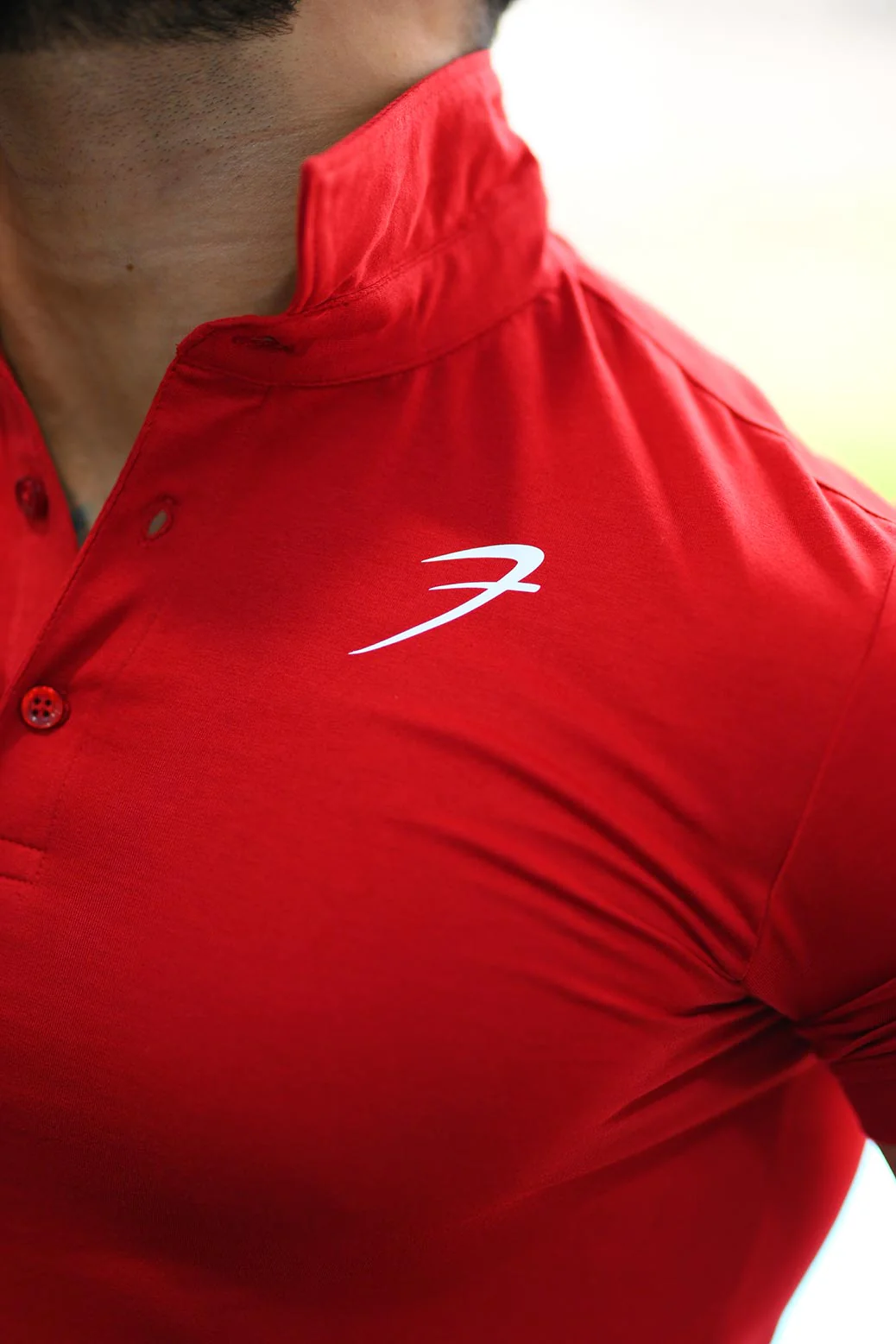 Polo T-shirt Maroon - Image 5