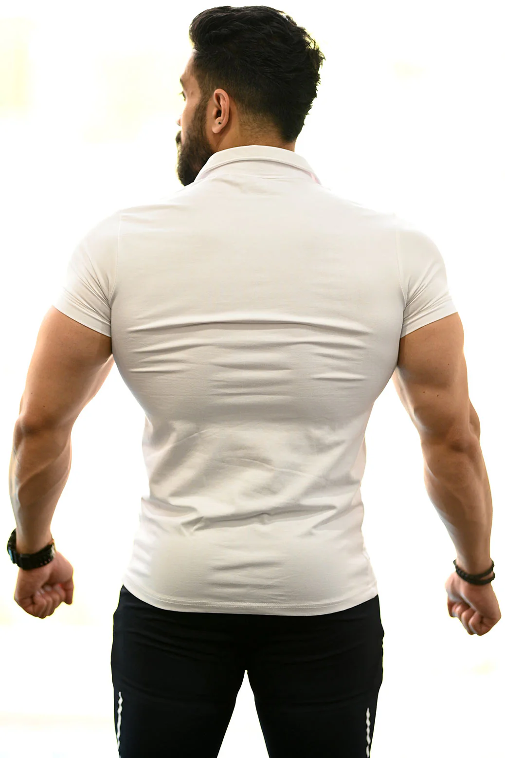 Polo T-shirt White - Image 6