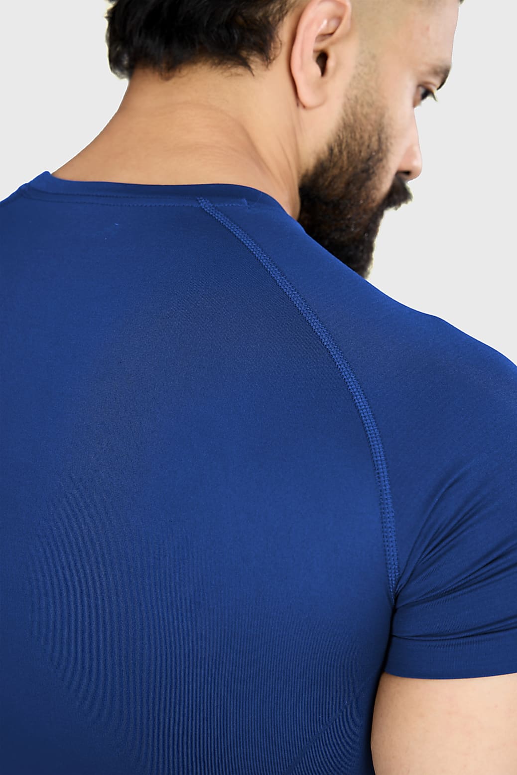 Power Seamless T-shirt Blue/ Fuaark - Image 4