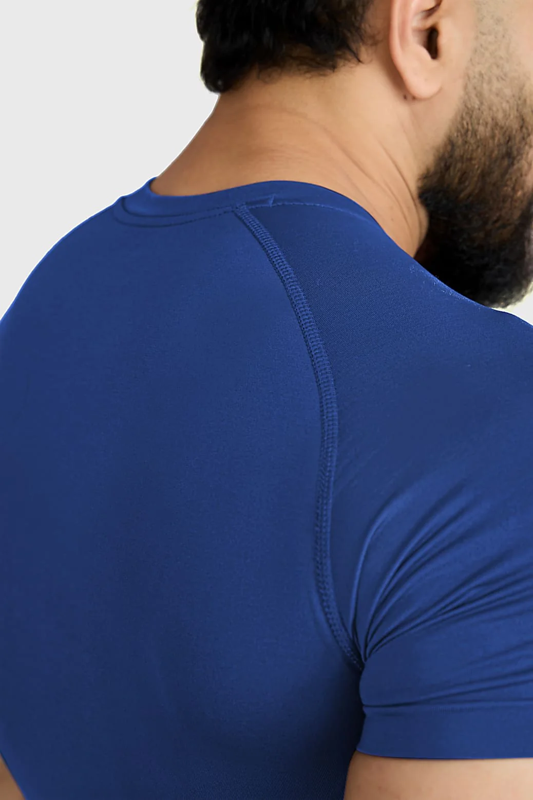 Power Seamless T-shirt Blue/Logo - Image 4