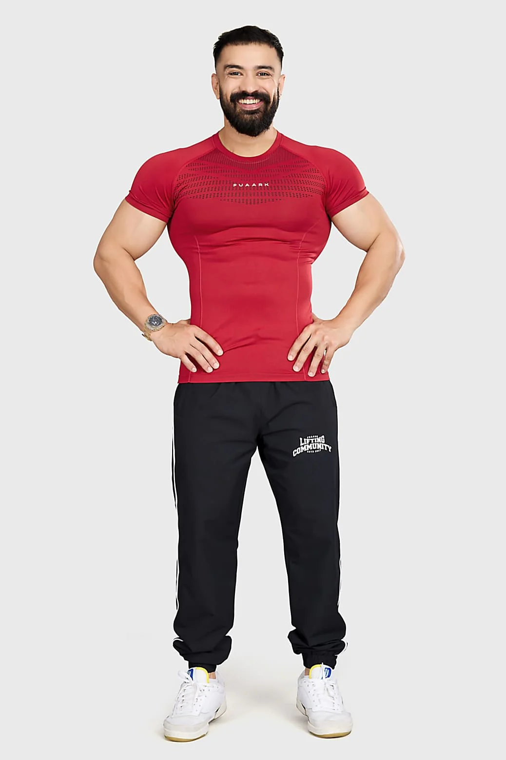 Power Seamless T-shirt Red/ Fuaark - Image 2
