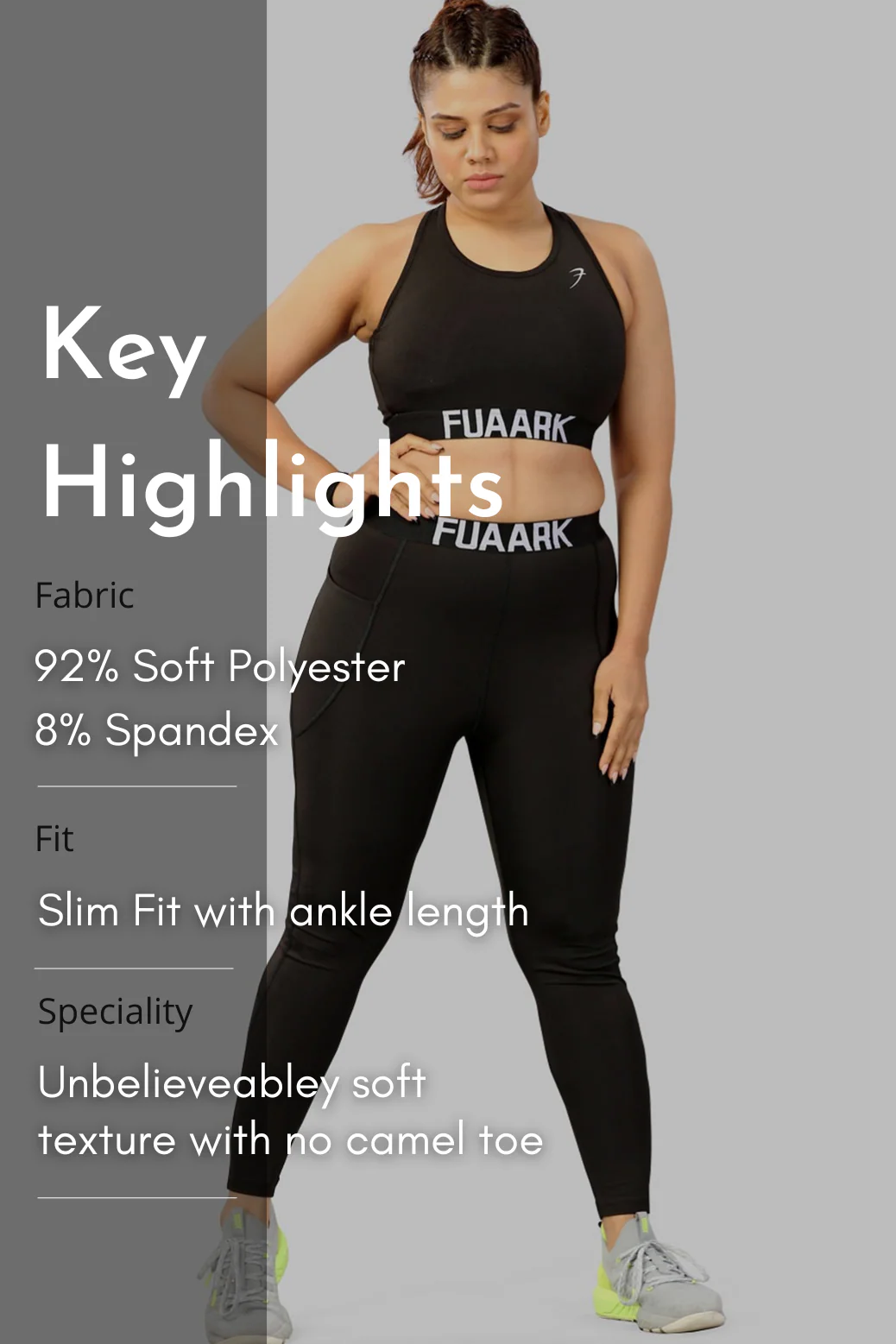 Pro Leggings Black - Image 8