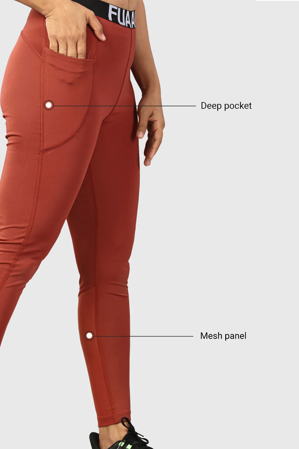 Pro Leggings Rust - Image 3