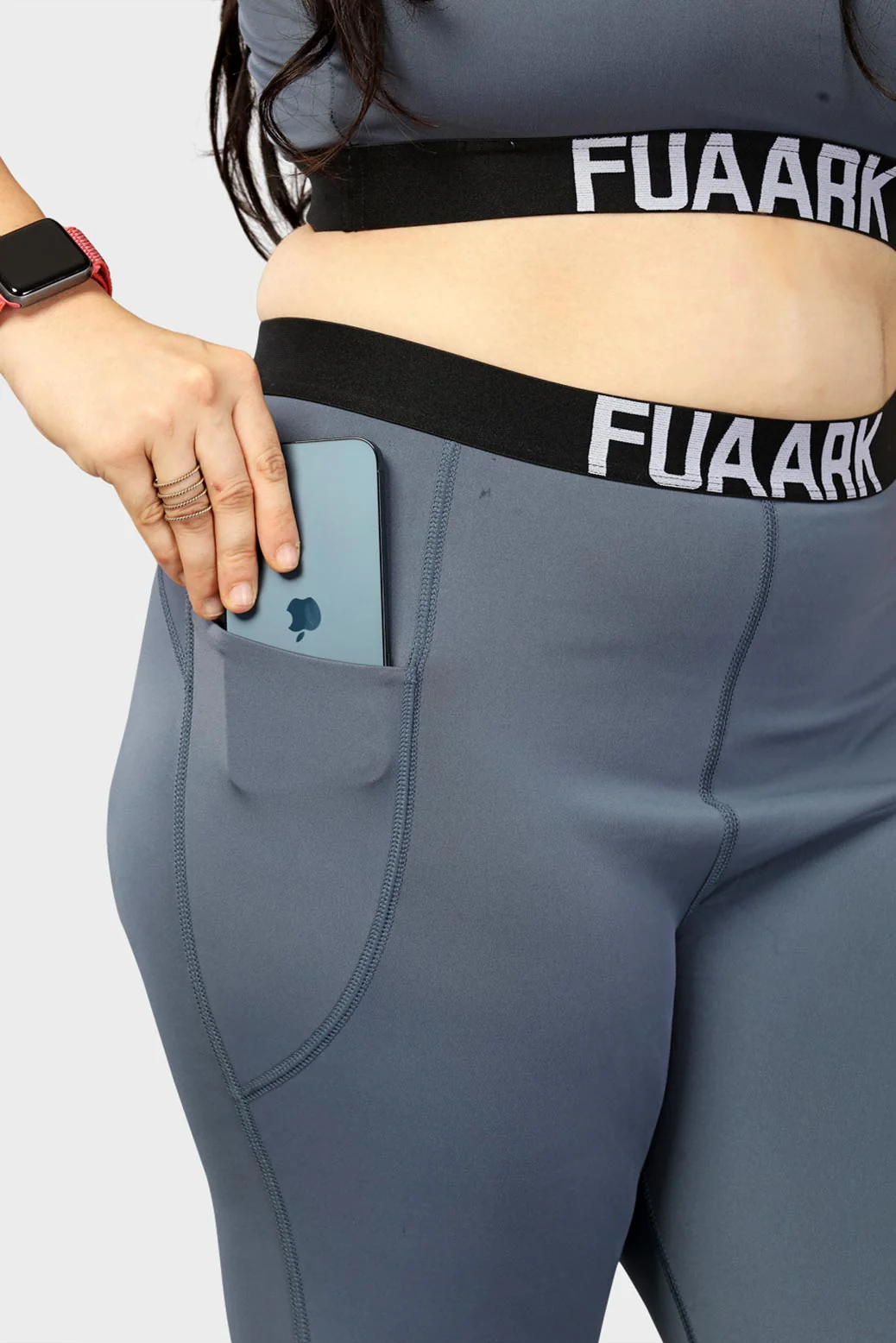 Pro Leggings Silver - Image 3