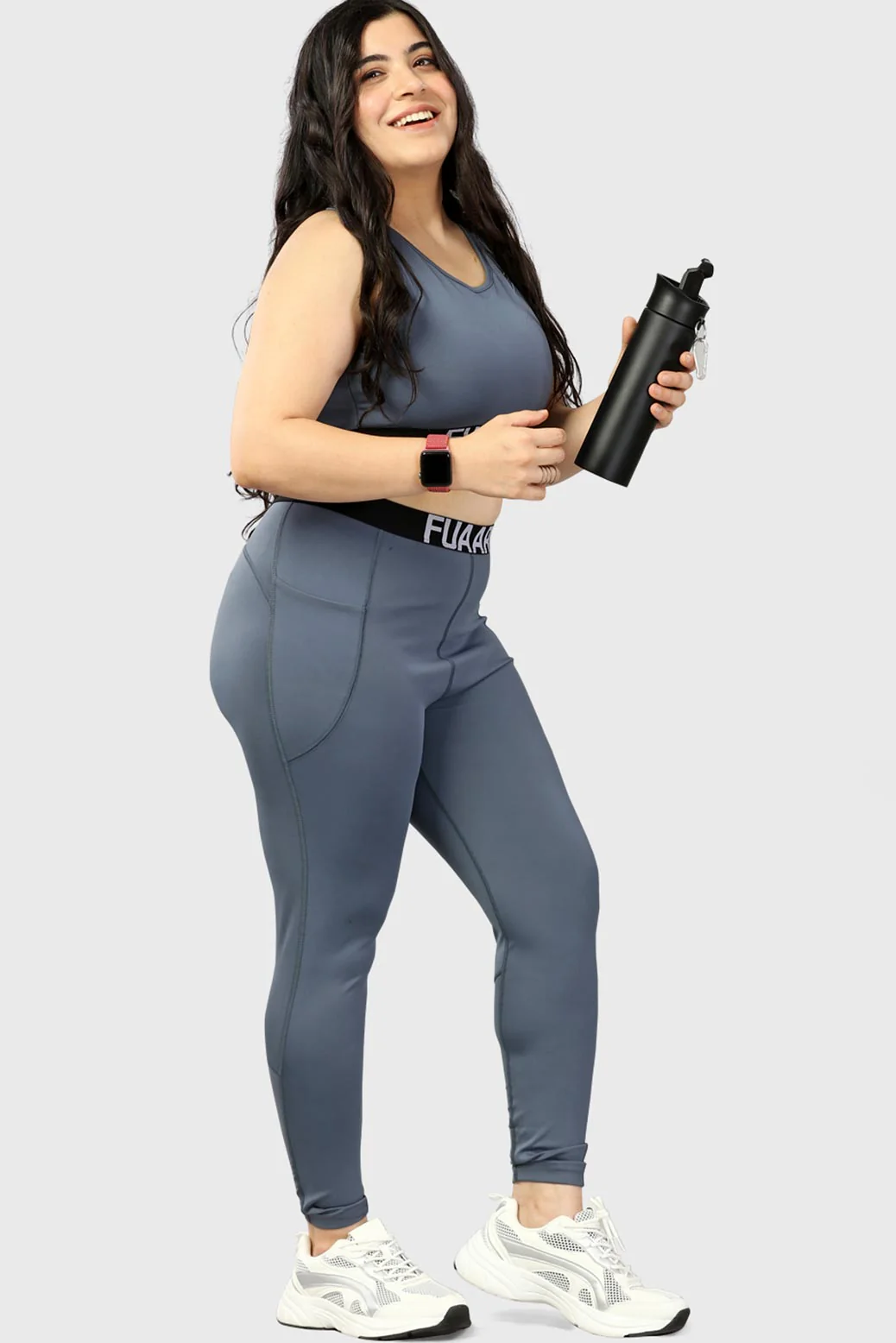 Pro Leggings Silver - Image 4