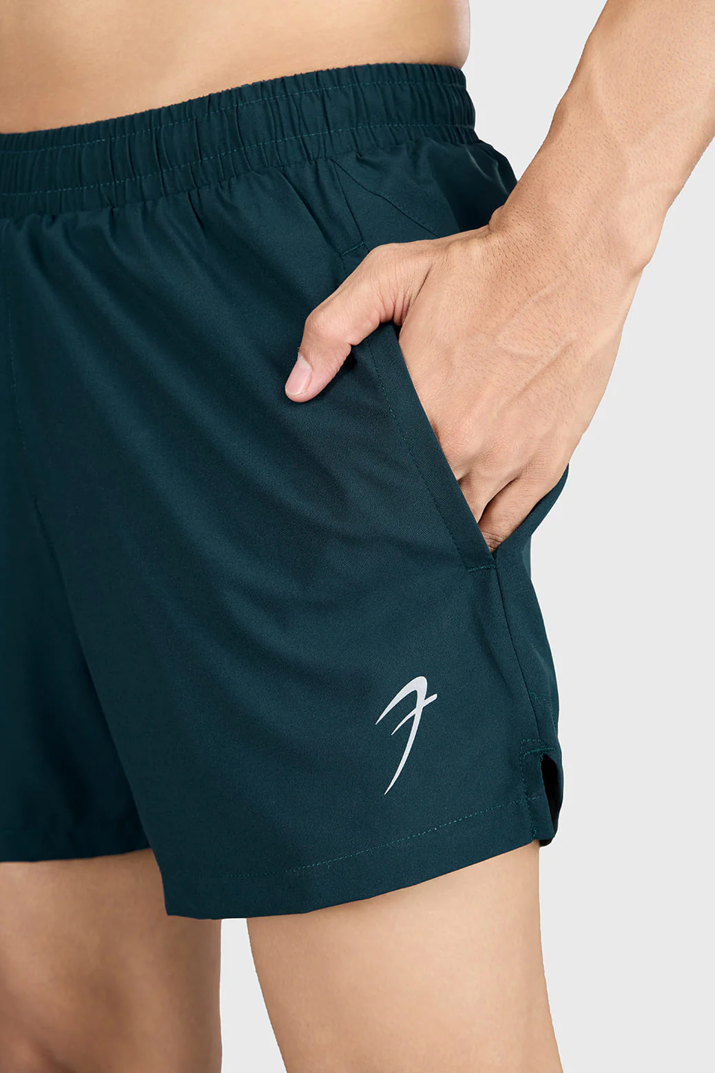 Pulse 4" Running Shorts Deep Green - Image 3