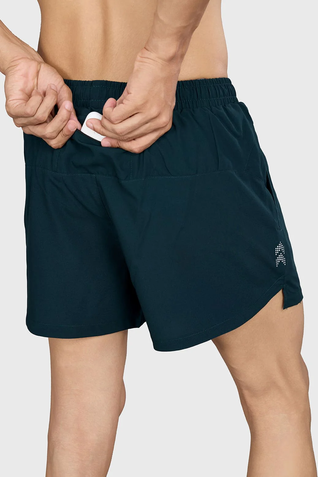 Pulse 4" Running Shorts Deep Green - Image 5