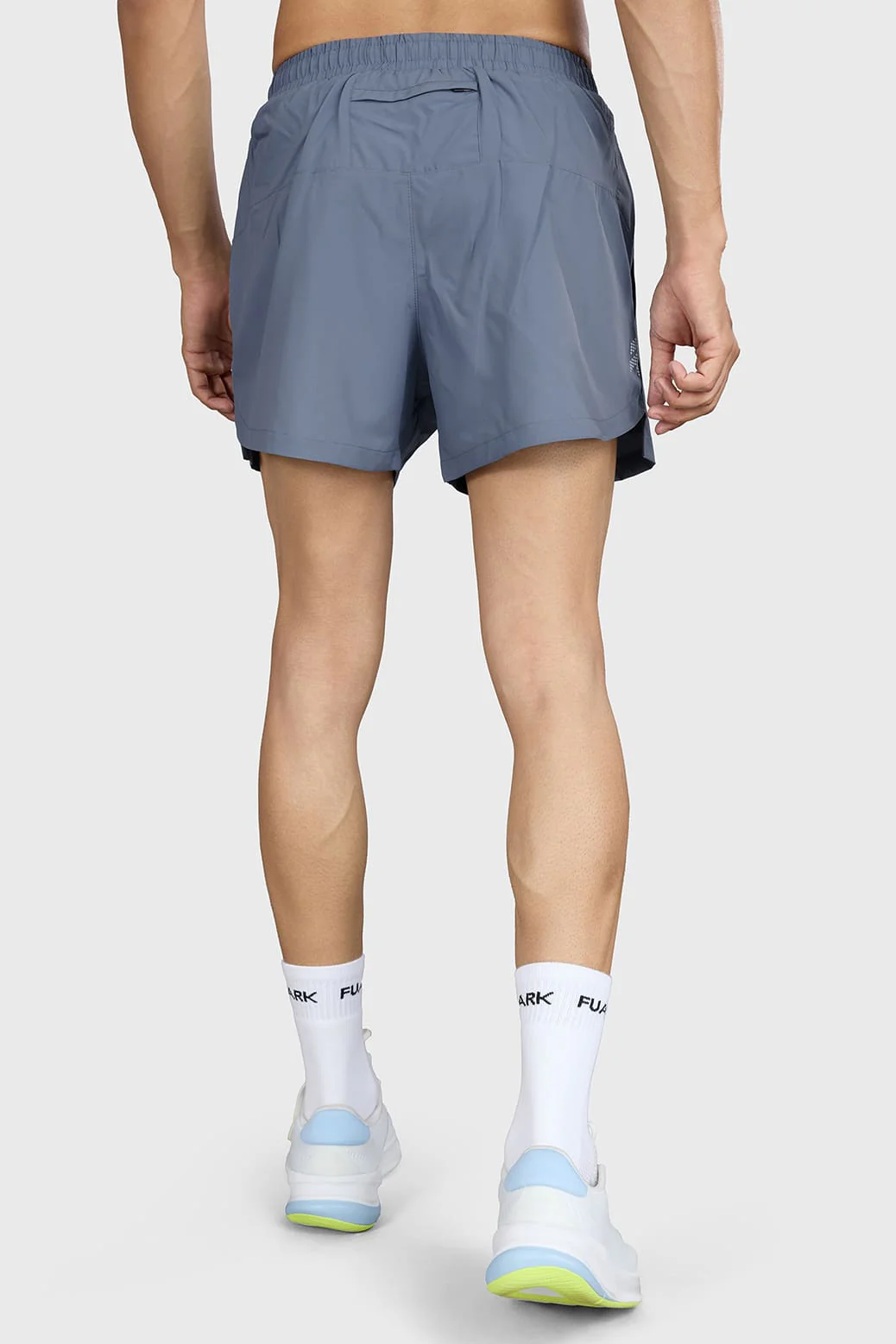 Pulse 4" Running Shorts Light Grey - Image 6