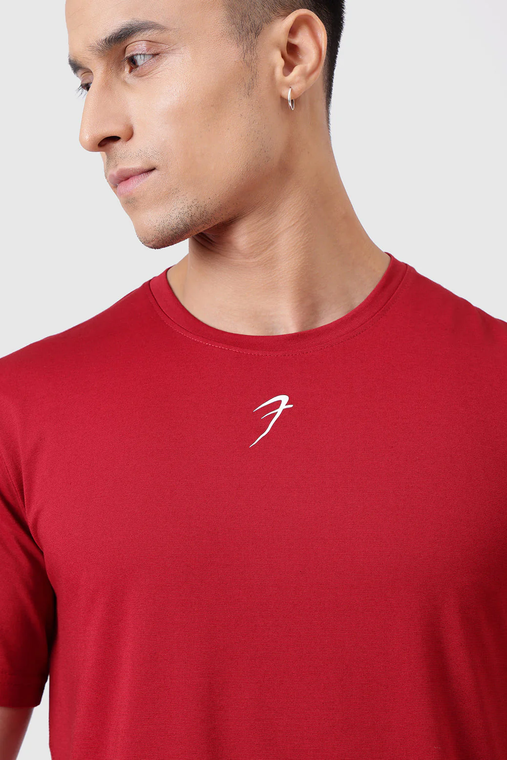 Pulse Running T-shirt Deep Red - Image 3
