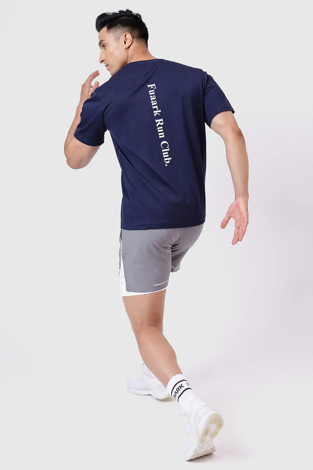 Pulse Running T-shirt  Navy - Image 5