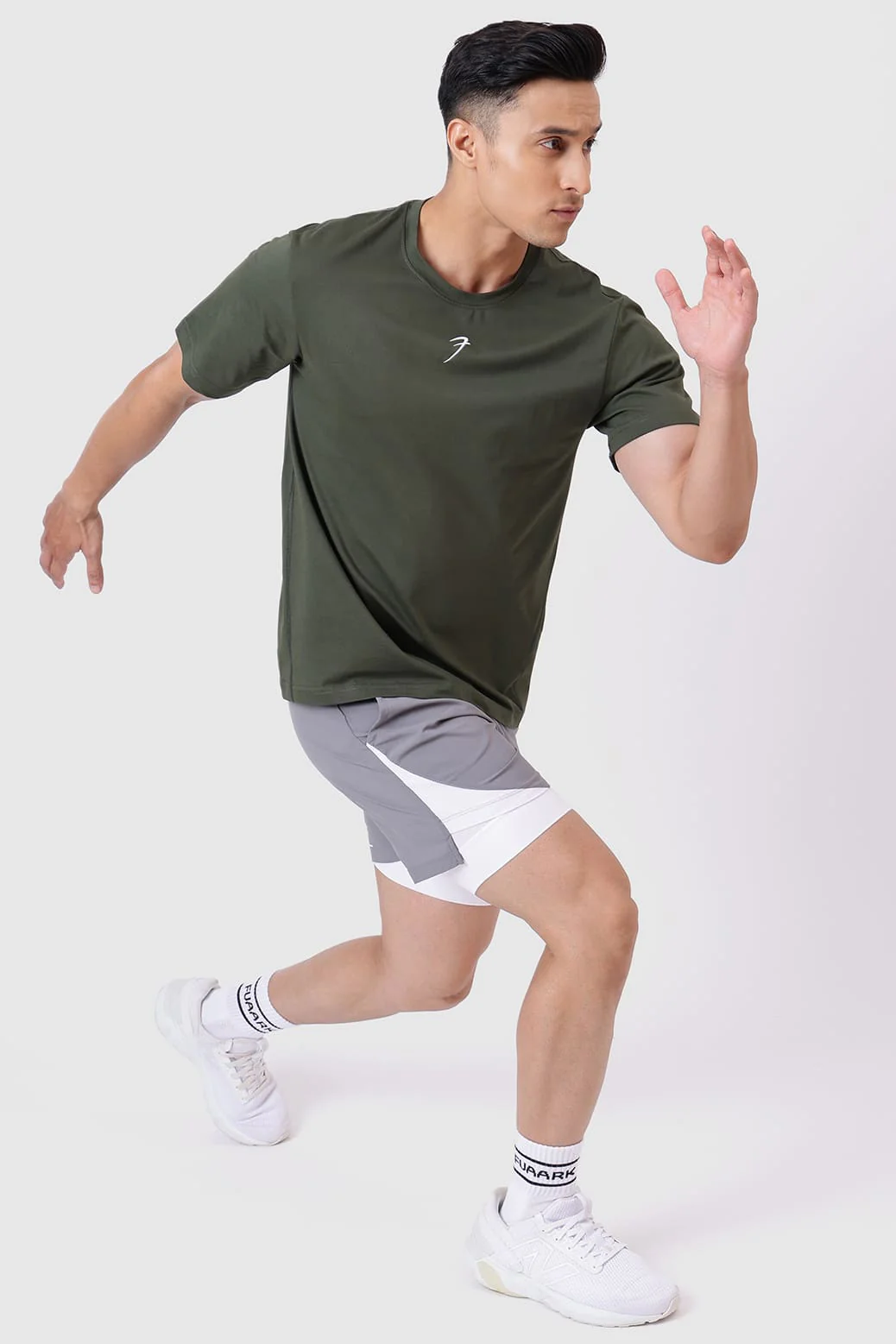 Pulse Running T-shirt Olive - Image 2