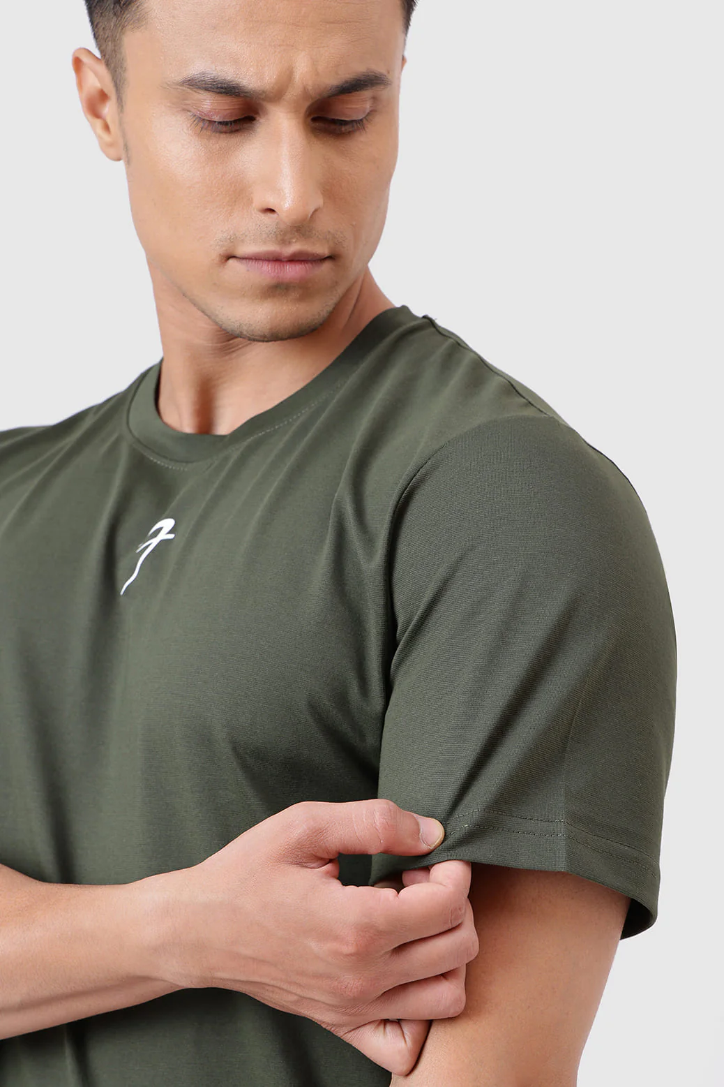 Pulse Running T-shirt Olive - Image 3