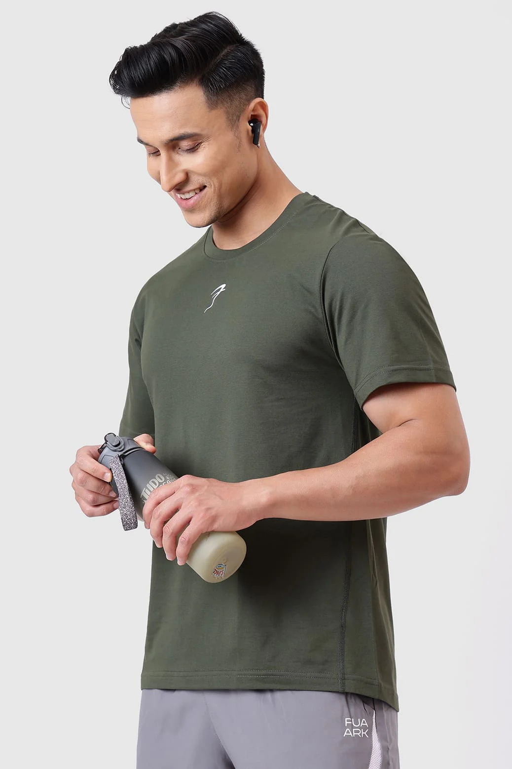Pulse Running T-shirt Olive - Image 5