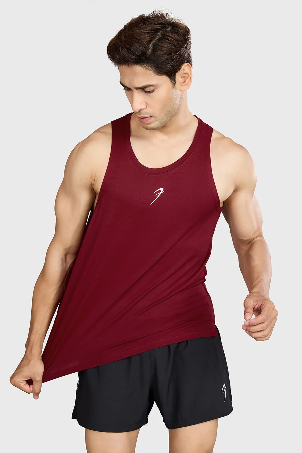 Pulse Running Tank Deep Red - Image 2