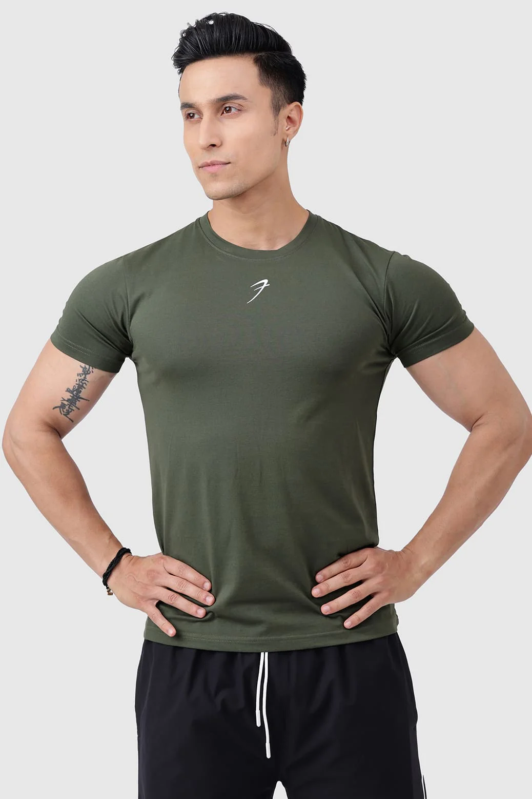 Pulse T-shirt Olive - Image 3